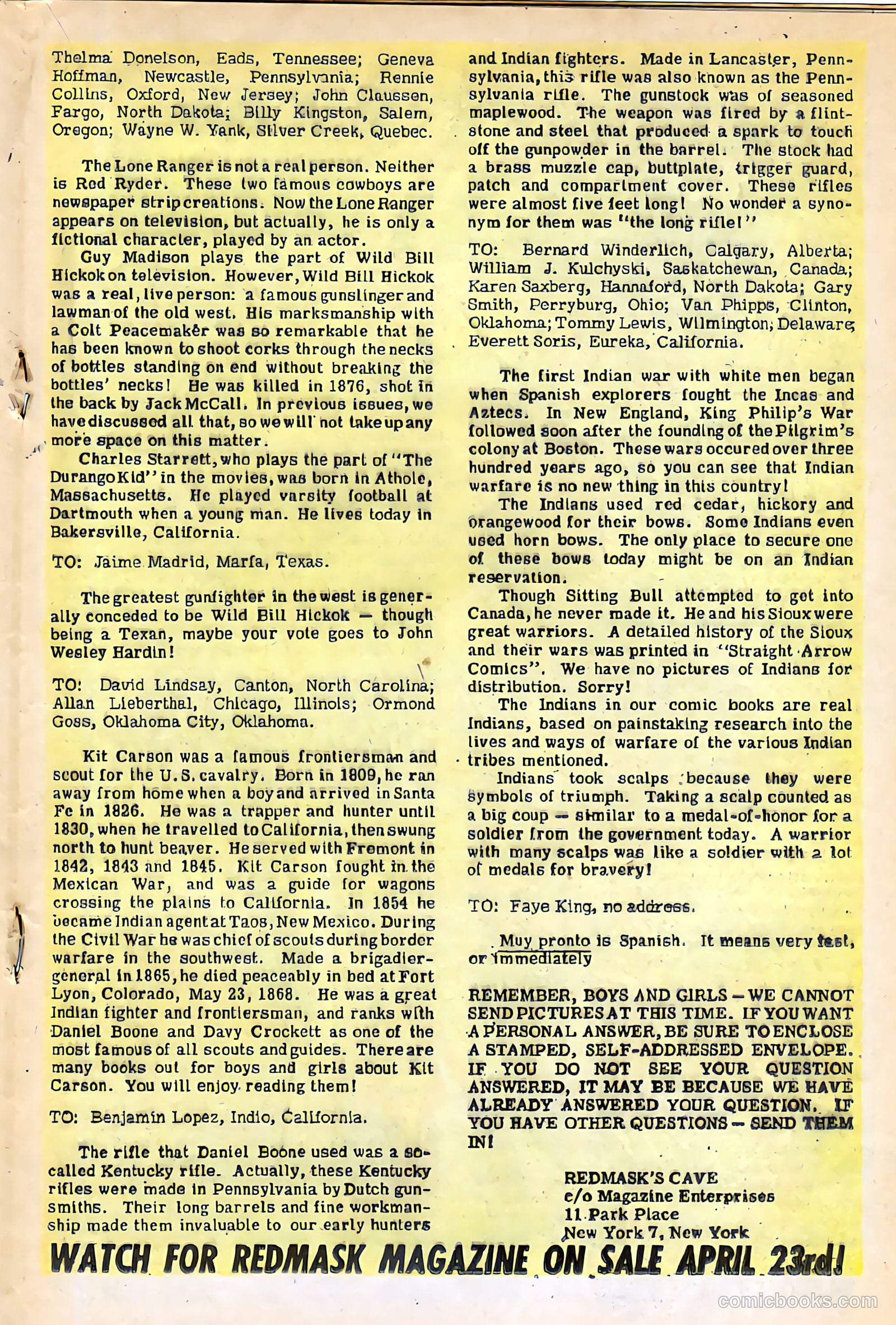 Tim Holt #41 — page 19 of 36