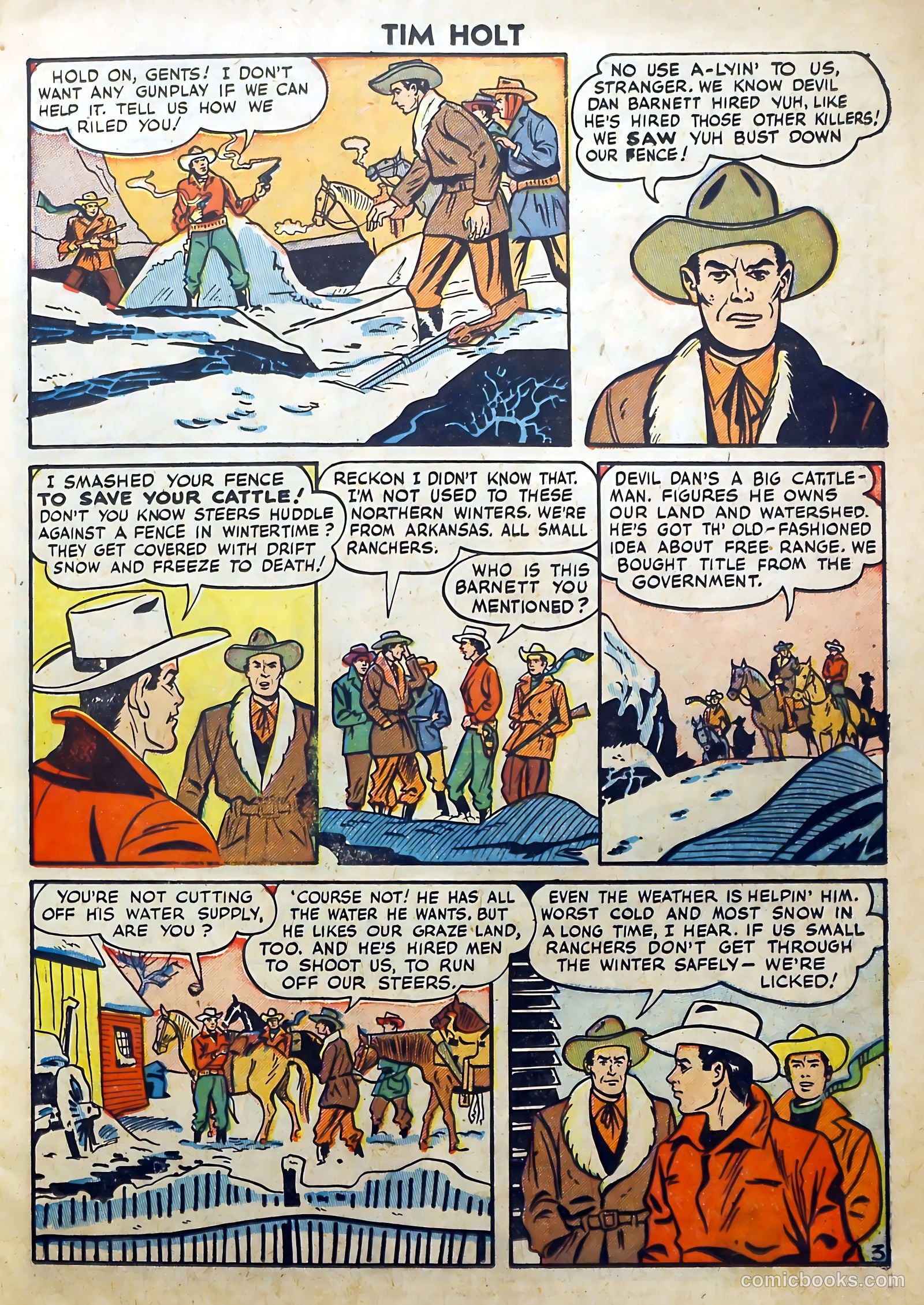 Tim Holt #5 — page 5 of 36