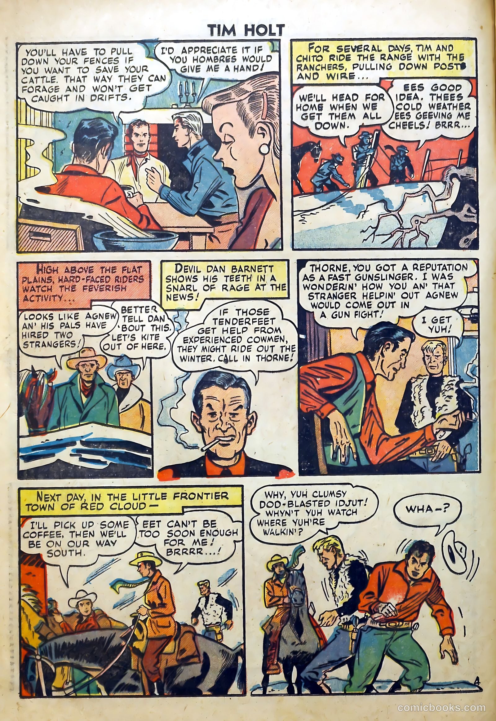 Tim Holt #5 — page 6 of 36