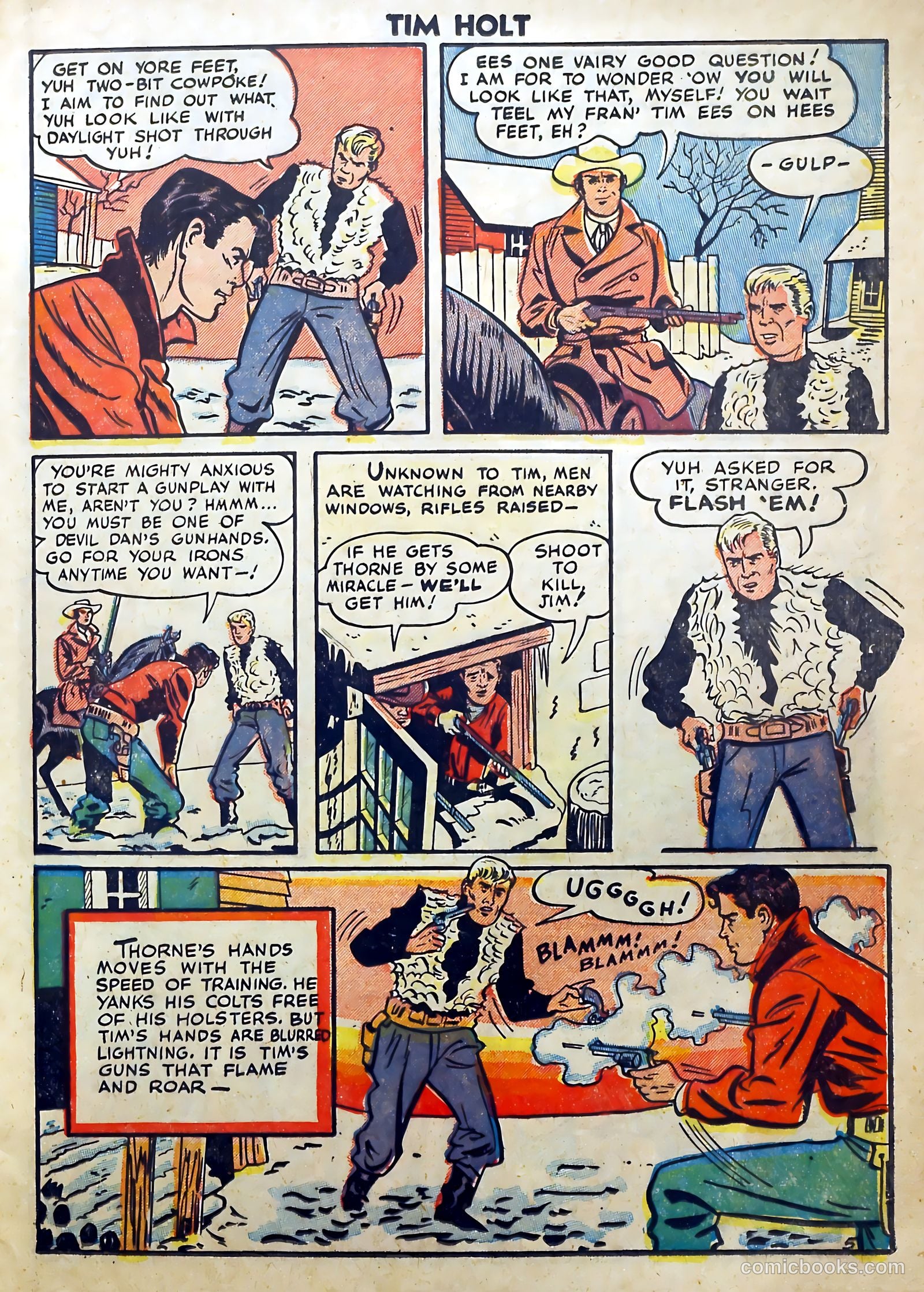Tim Holt #5 — page 7 of 36