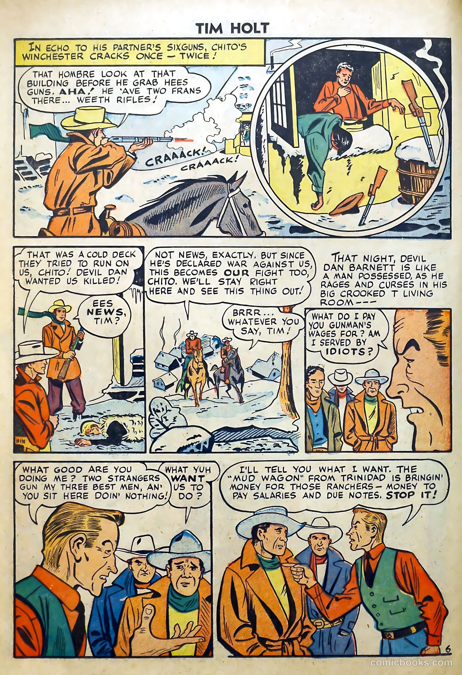 Tim Holt #5 — page 8 of 36