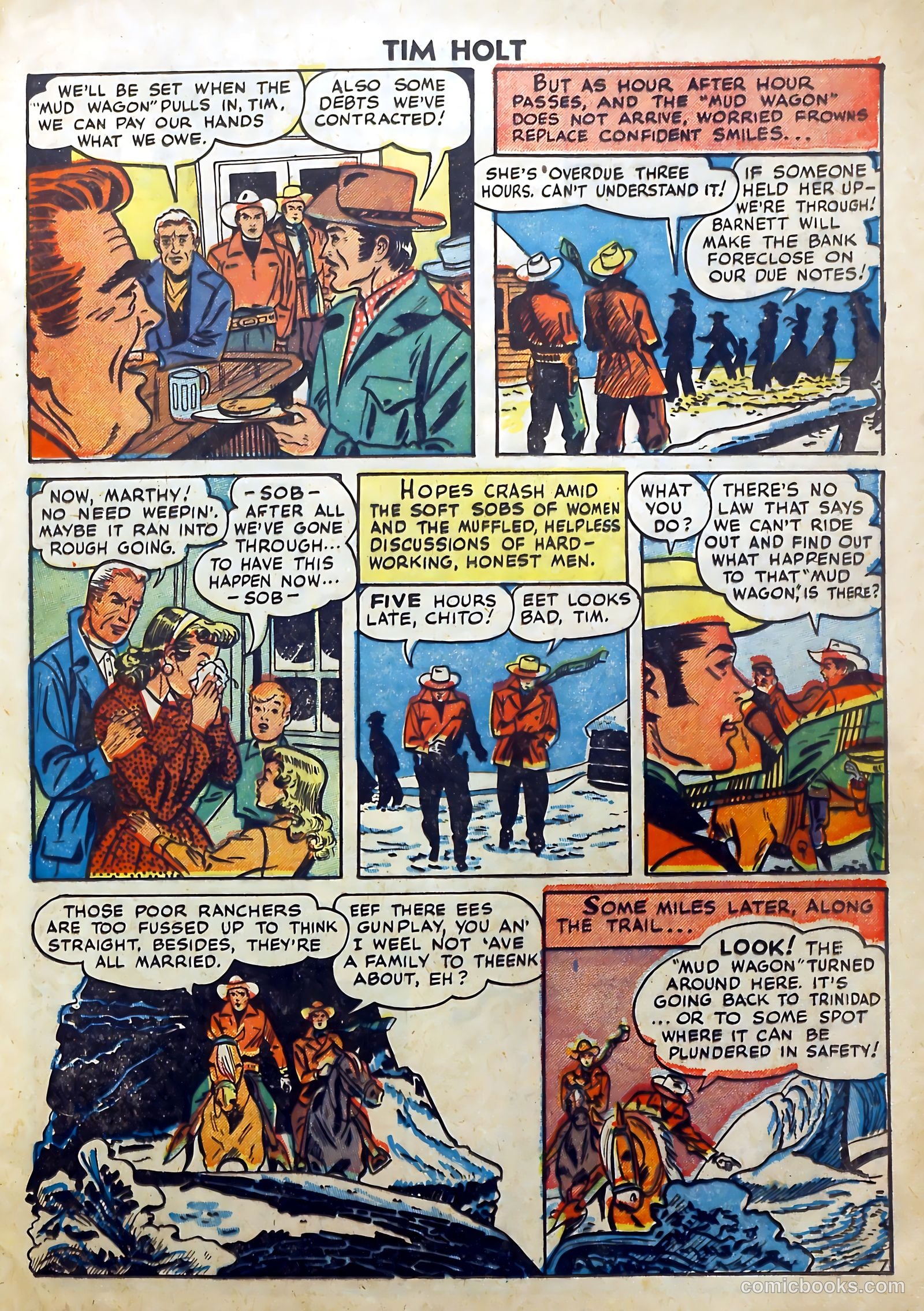 Tim Holt #5 — page 9 of 36