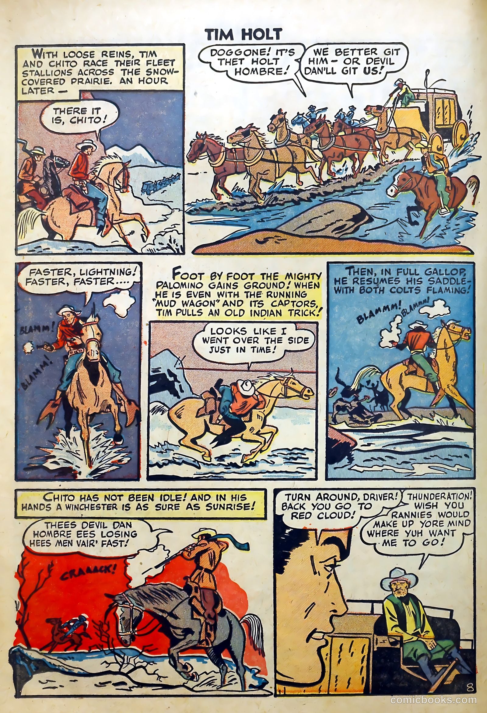 Tim Holt #5 — page 10 of 36