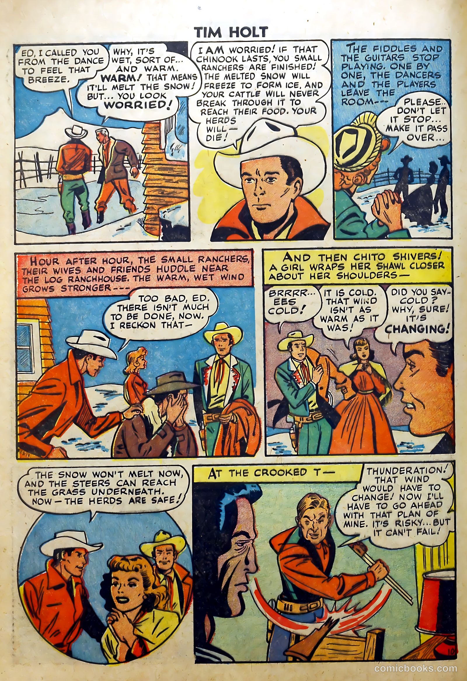 Tim Holt #5 — page 12 of 36