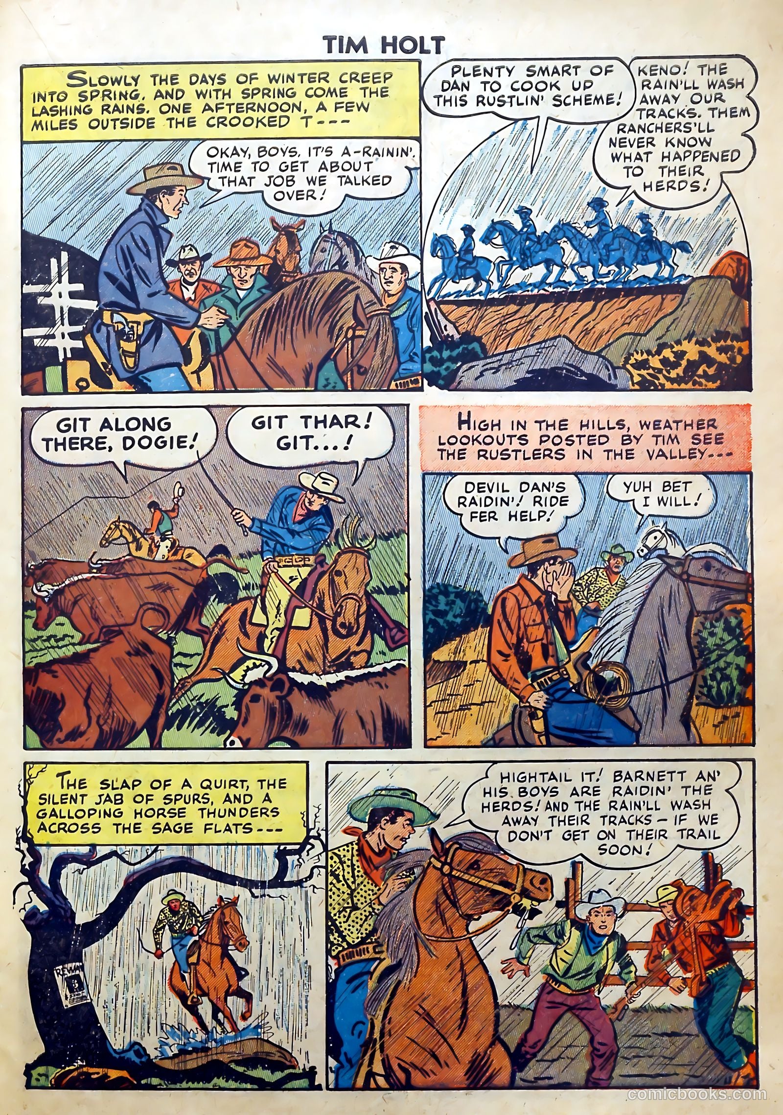 Tim Holt #5 — page 13 of 36
