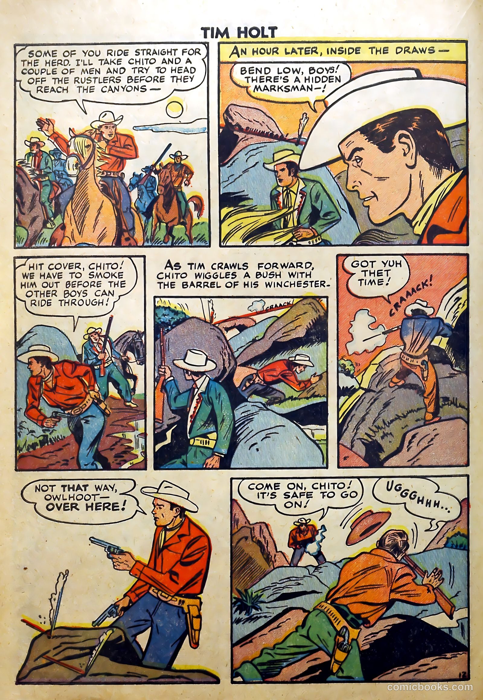 Tim Holt #5 — page 14 of 36