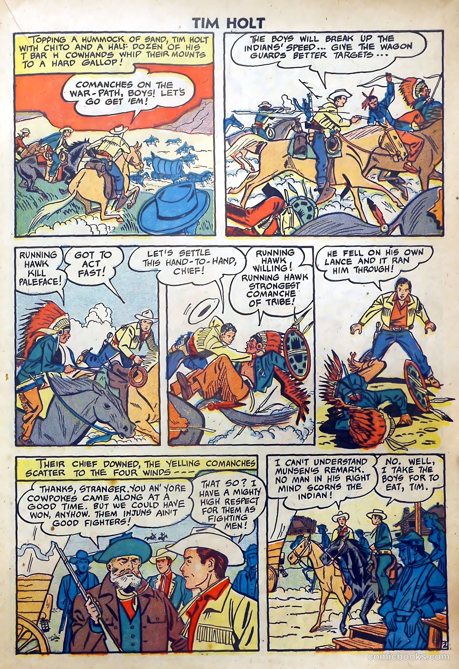 Tim Holt #5 — page 19 of 36