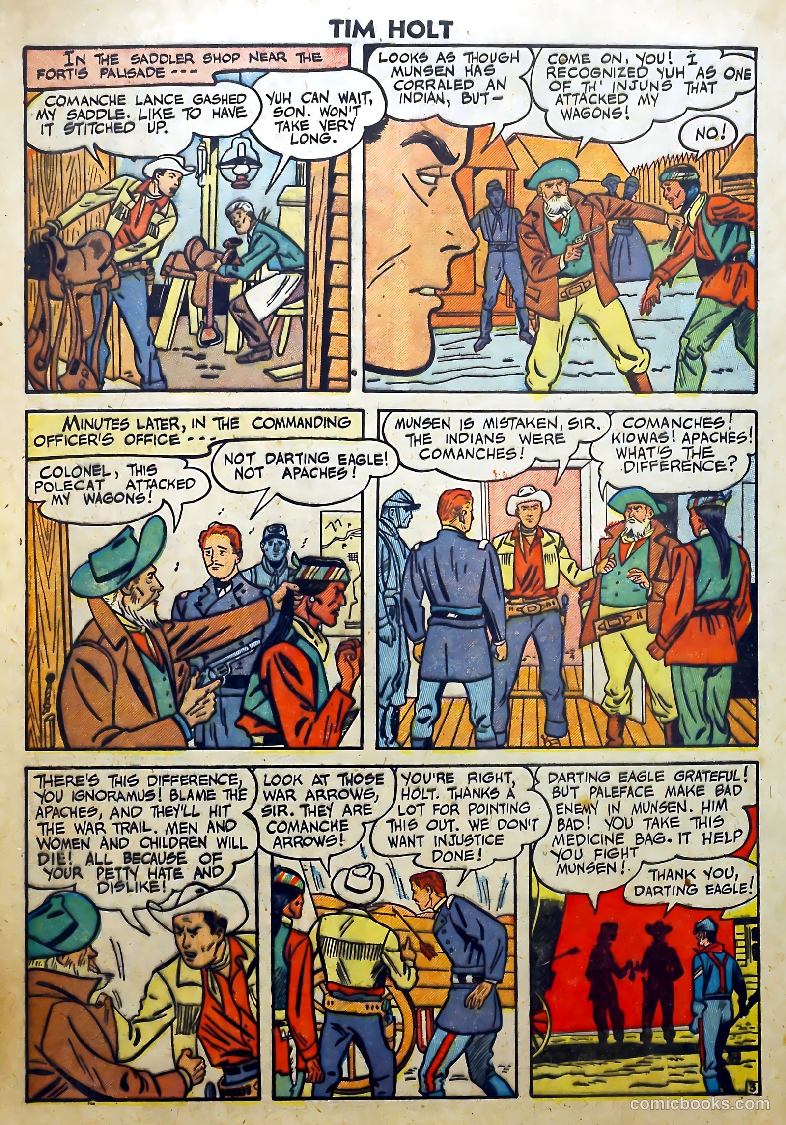 Tim Holt #5 — page 20 of 36