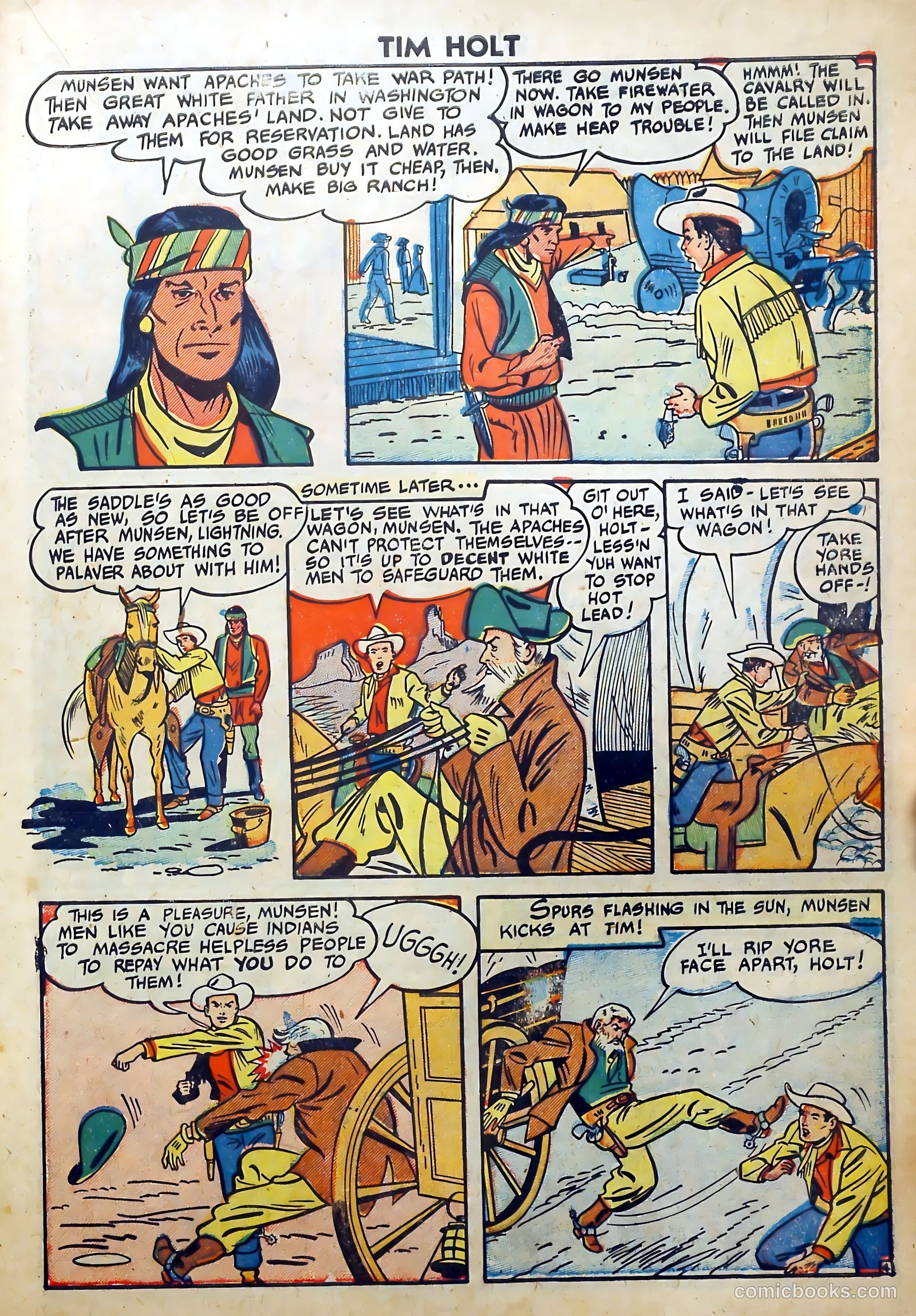 Tim Holt #5 — page 21 of 36