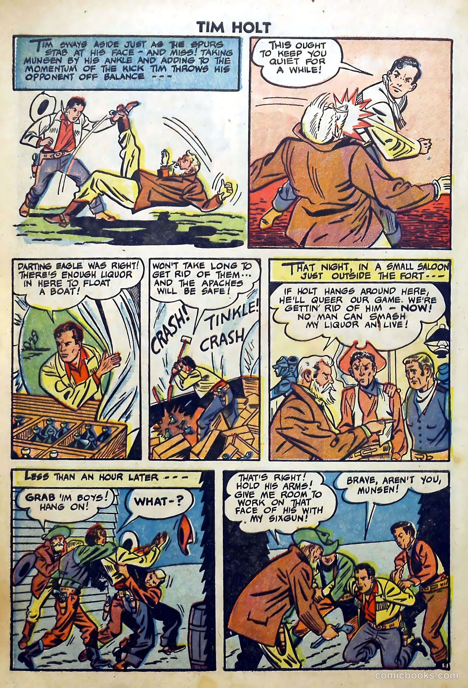 Tim Holt #5 — page 22 of 36