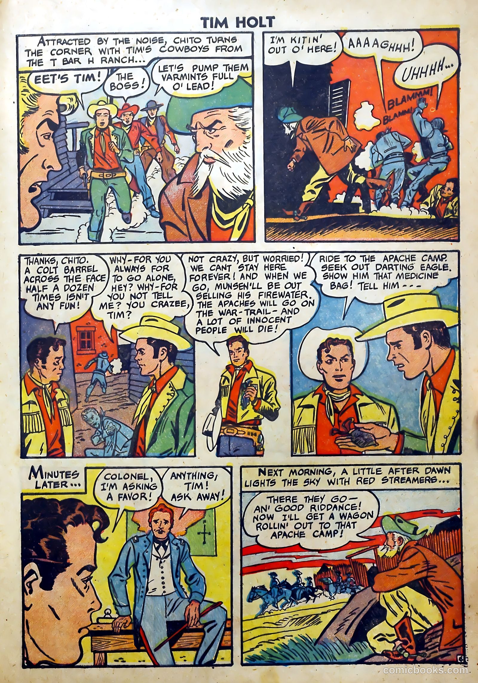 Tim Holt #5 — page 23 of 36