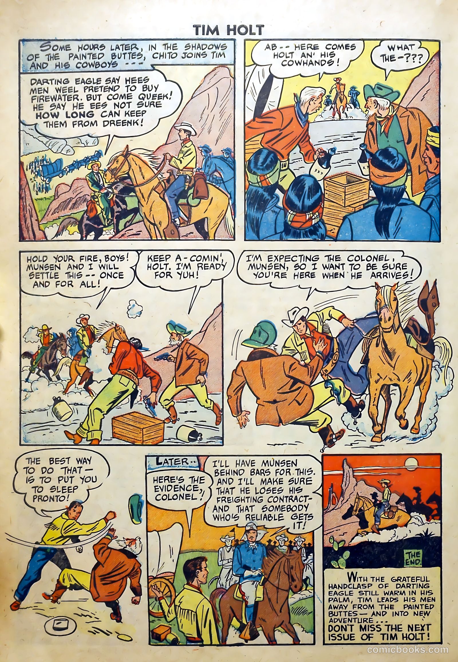 Tim Holt #5 — page 24 of 36