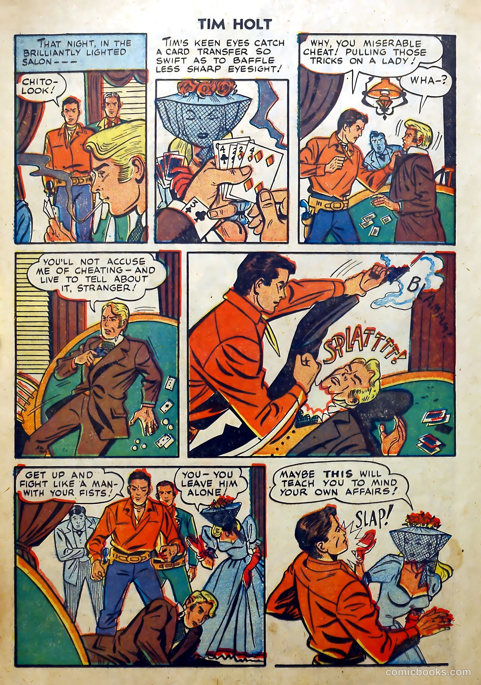 Tim Holt #5 — page 28 of 36