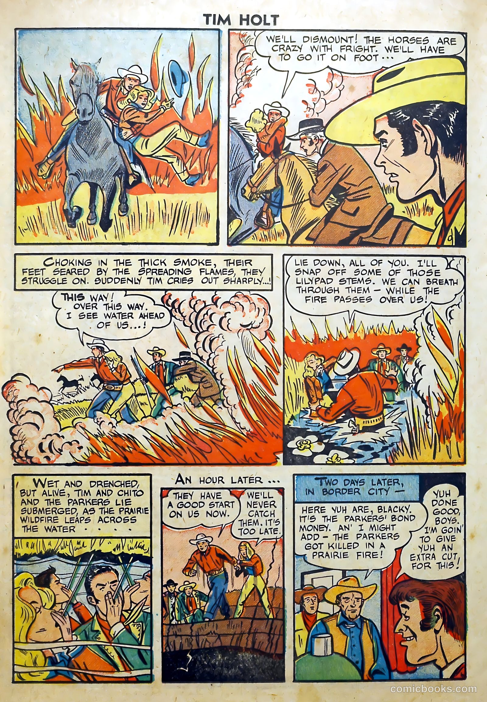 Tim Holt #5 — page 32 of 36