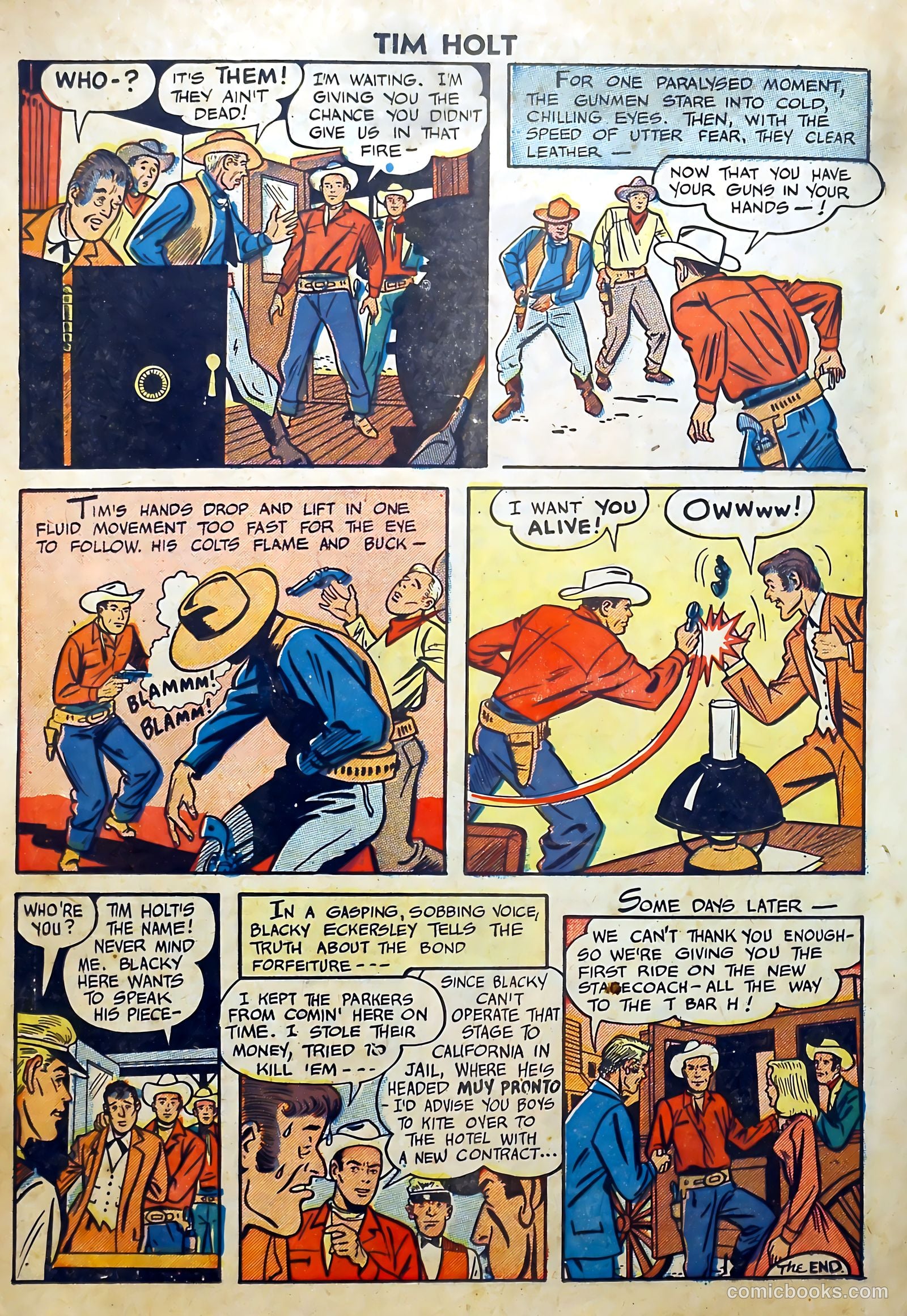Tim Holt #5 — page 34 of 36