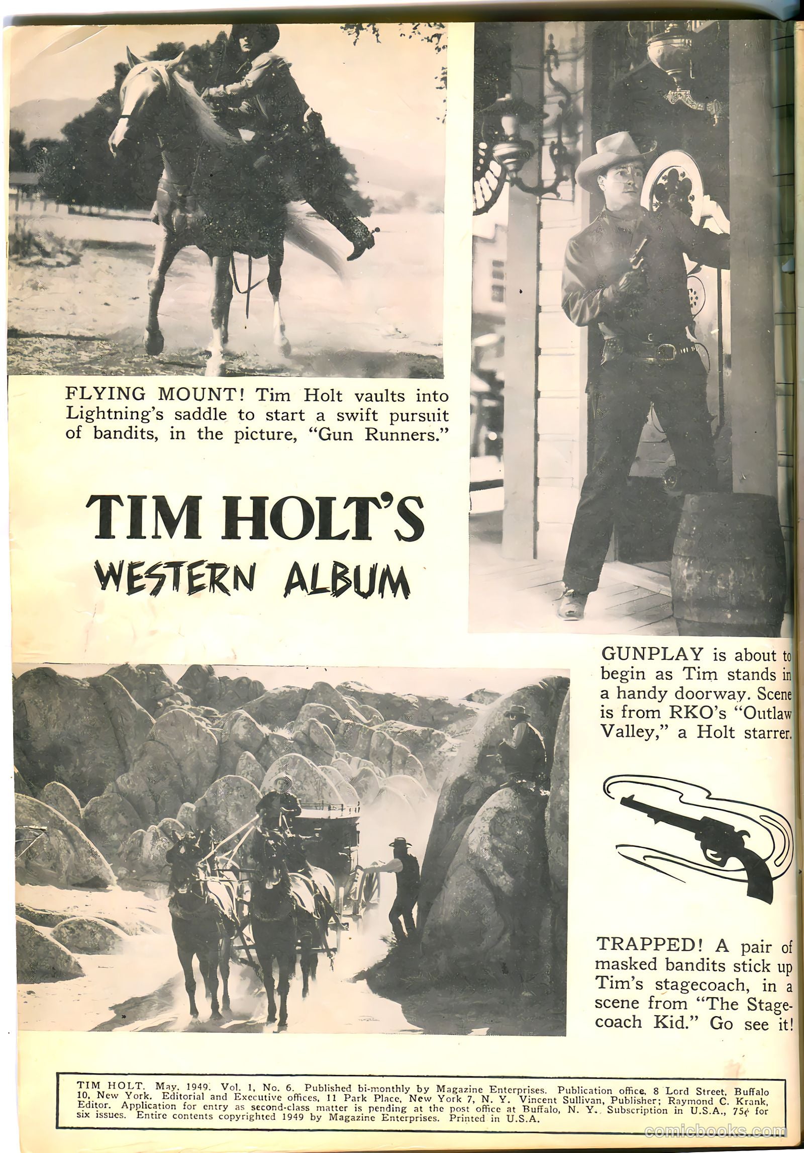 Tim Holt #6 — page 2 of 36