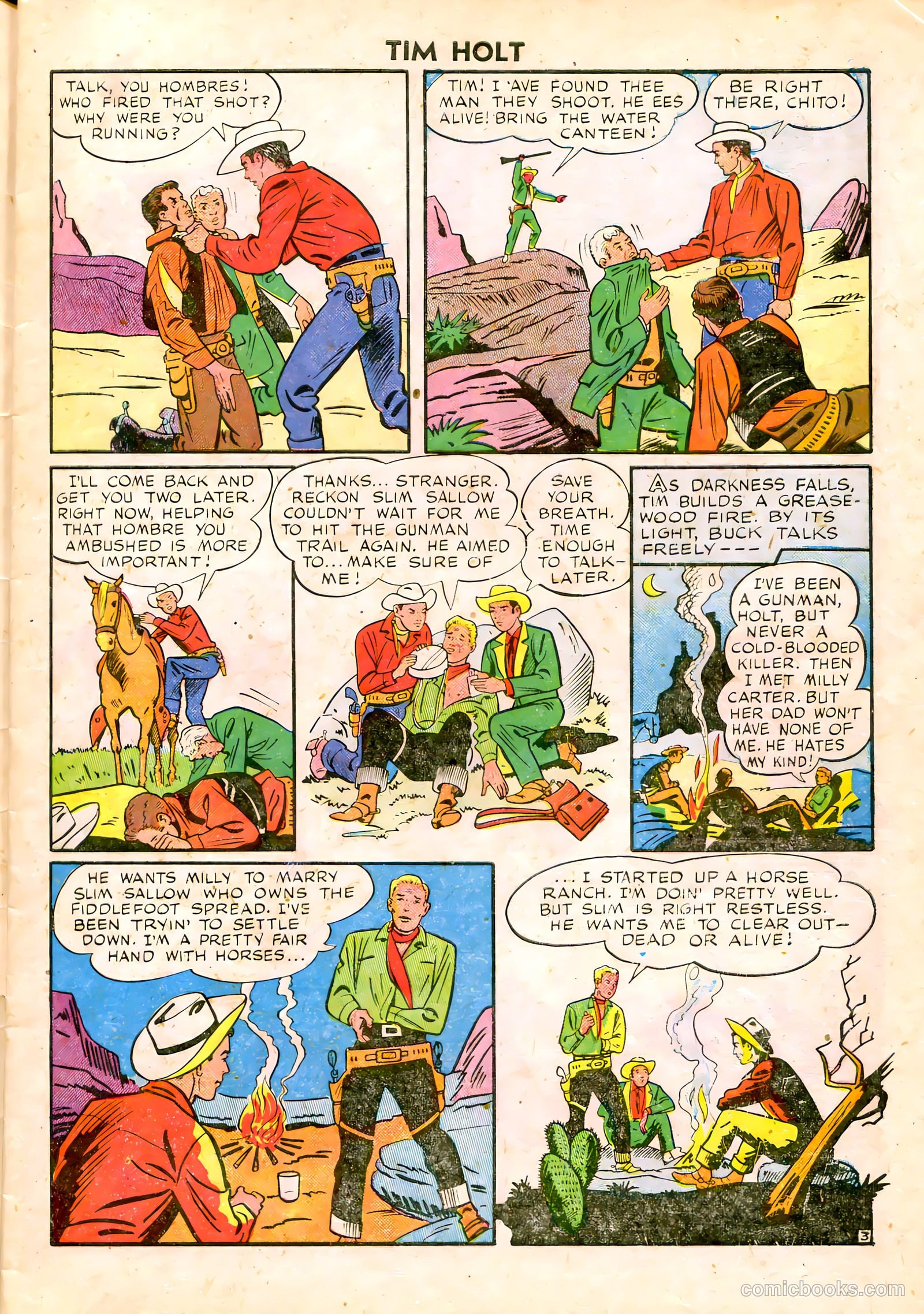 Tim Holt #6 — page 5 of 36