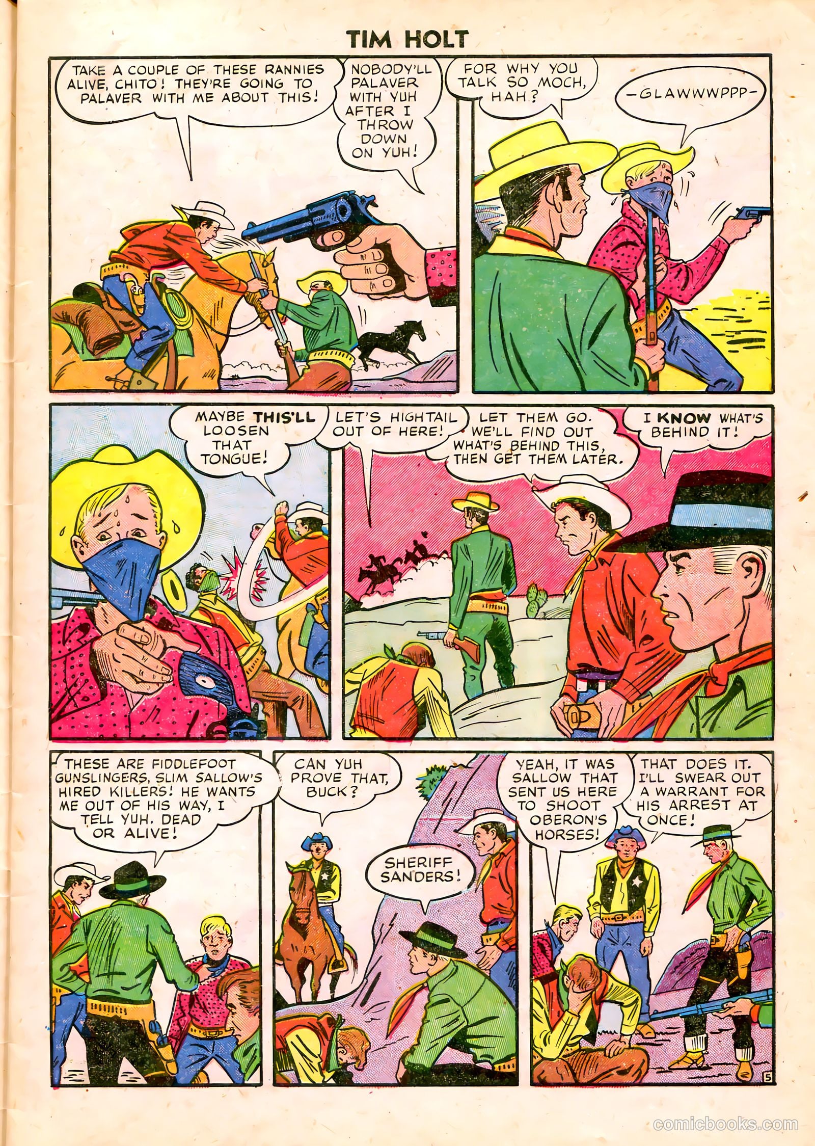 Tim Holt #6 — page 7 of 36