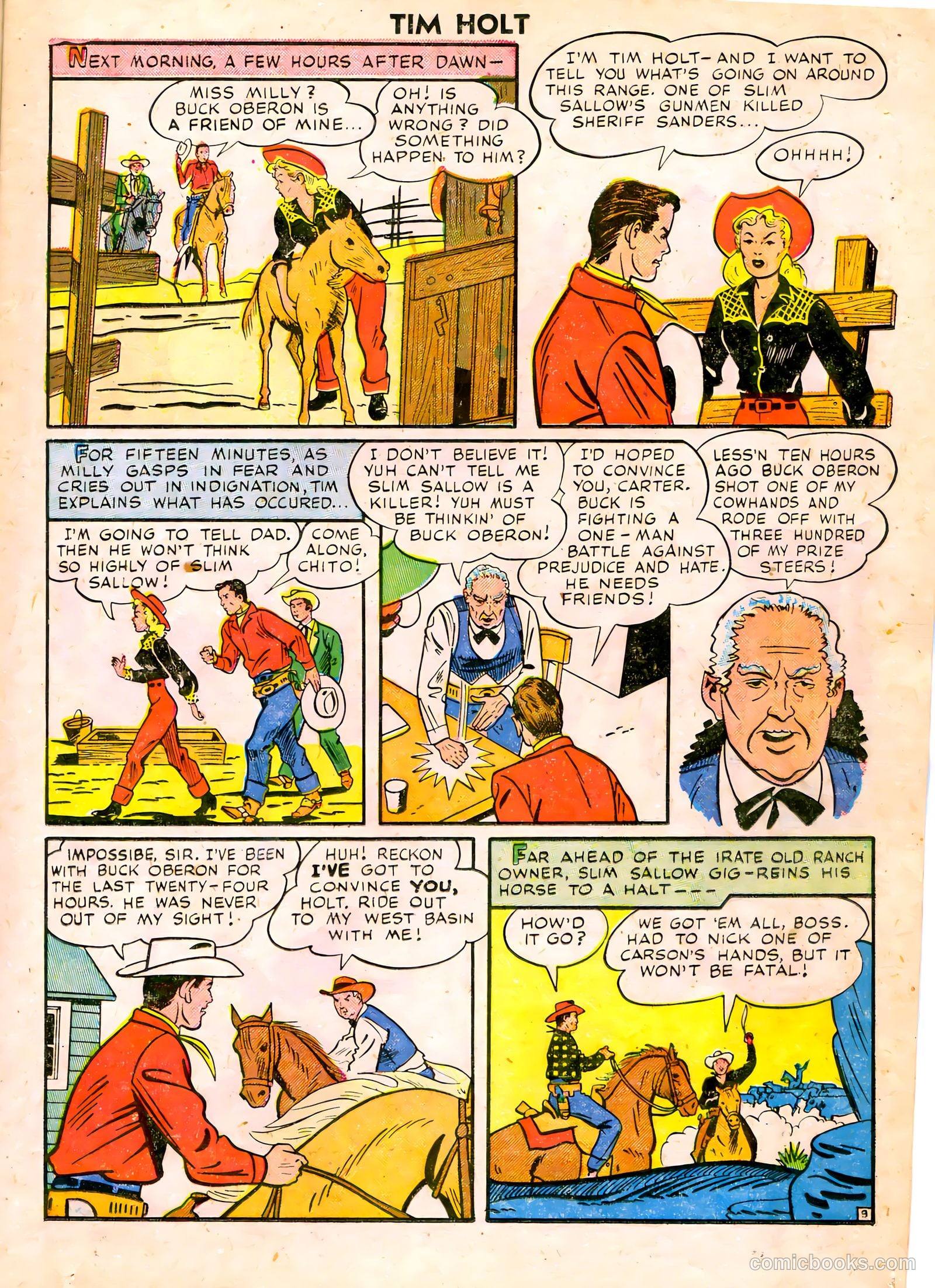 Tim Holt #6 — page 11 of 36
