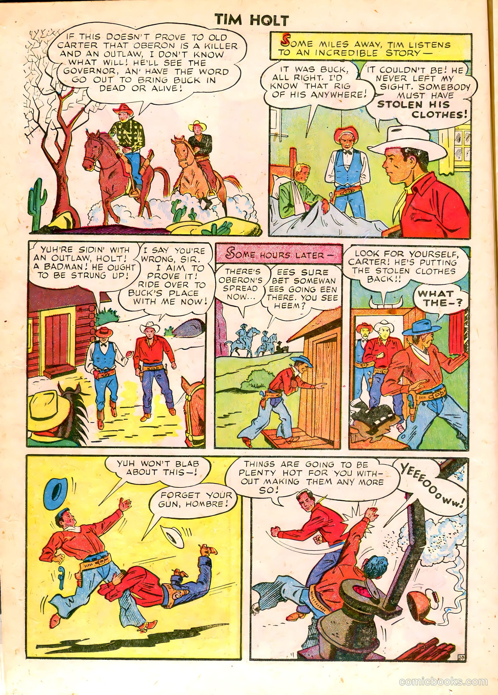 Tim Holt #6 — page 12 of 36