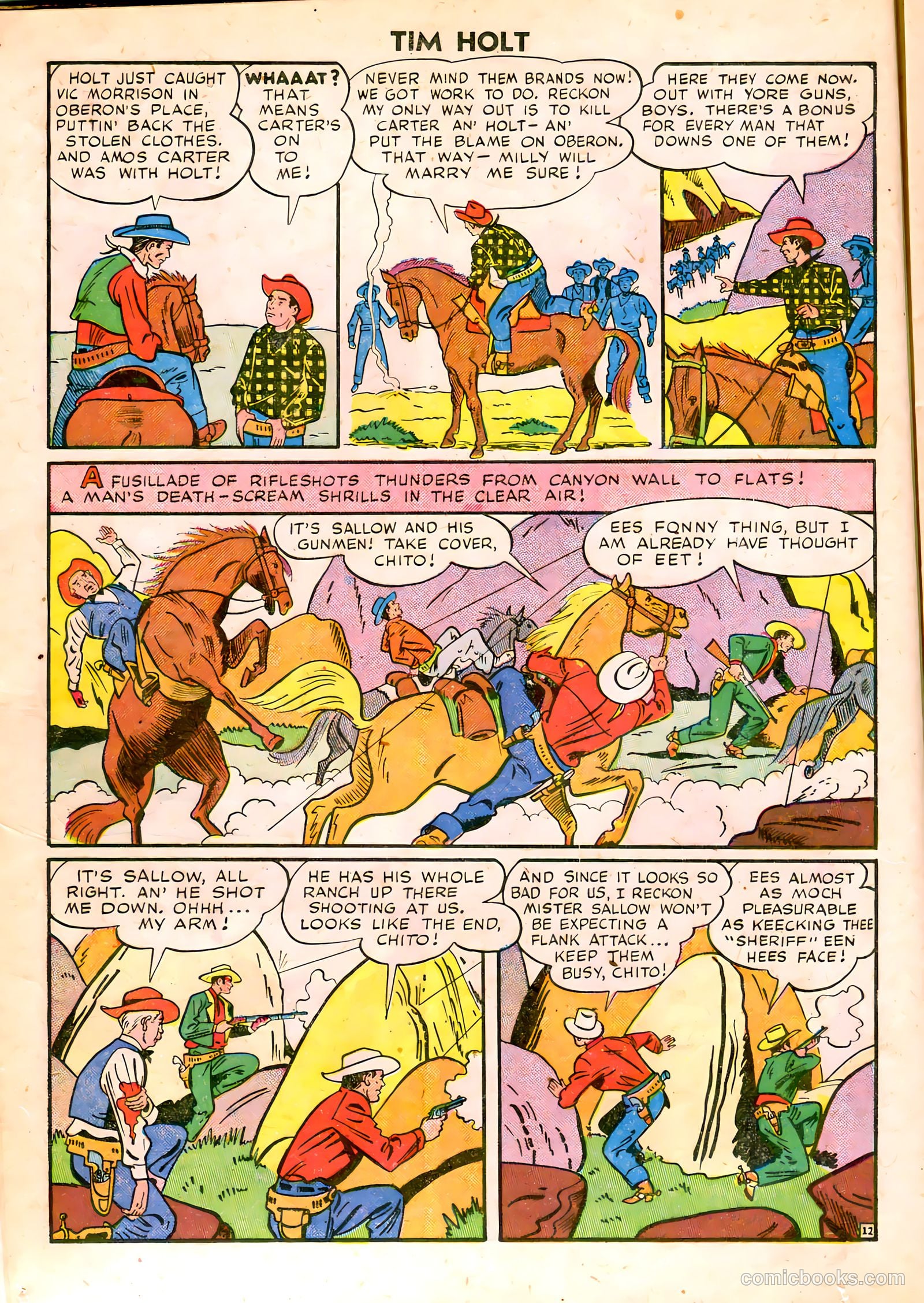 Tim Holt #6 — page 14 of 36