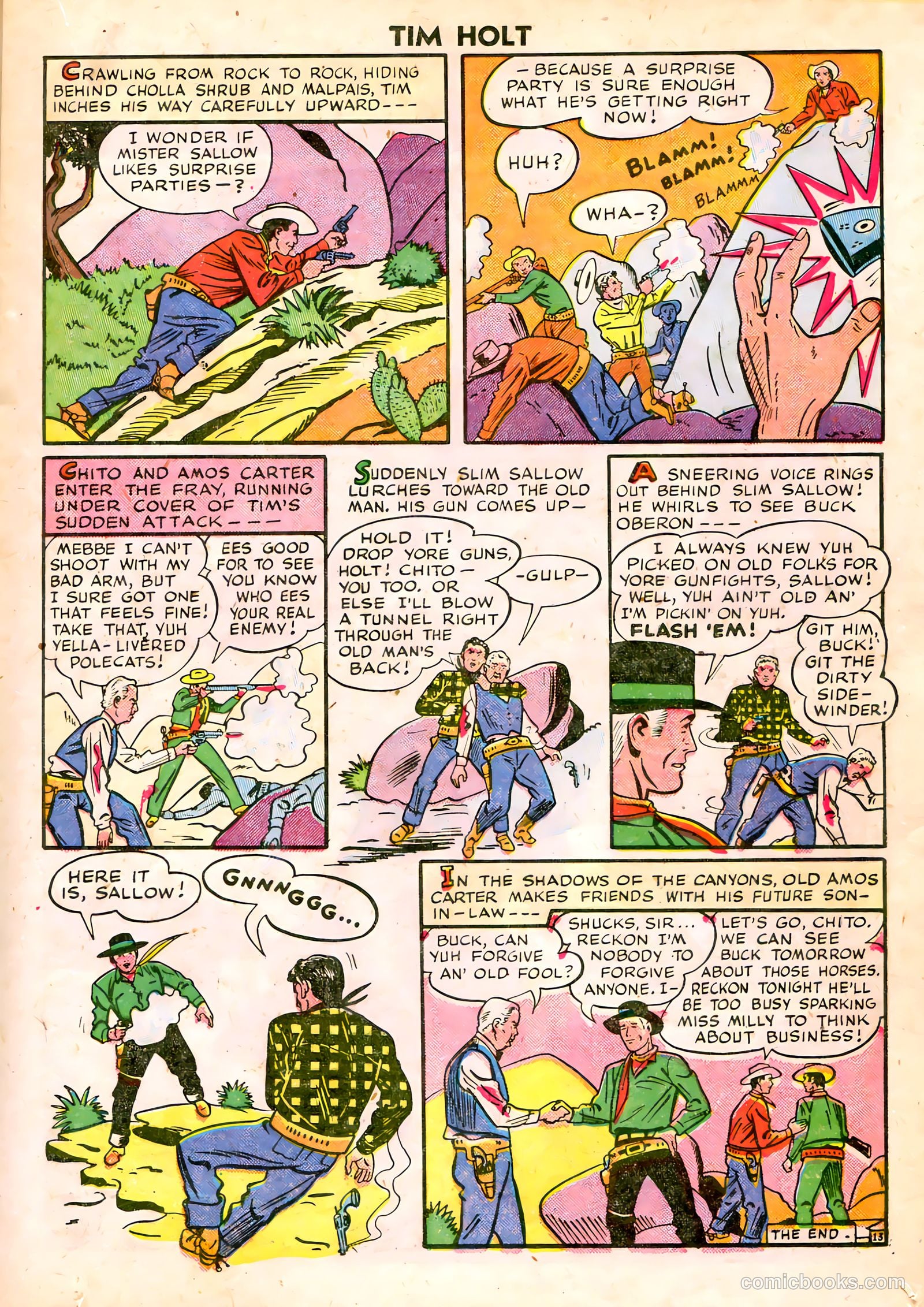 Tim Holt #6 — page 15 of 36
