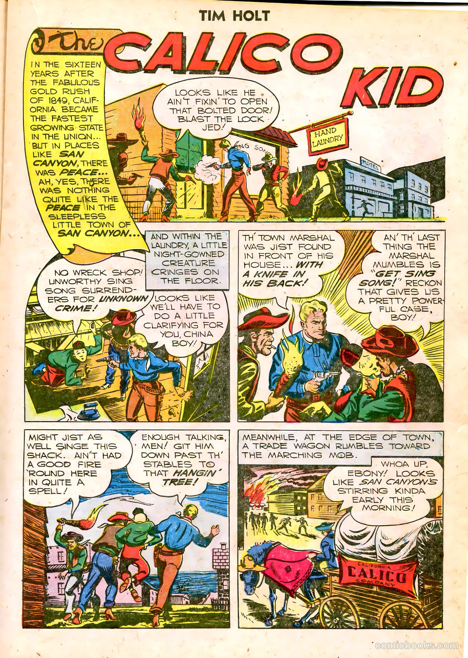 Tim Holt #6 — page 17 of 36