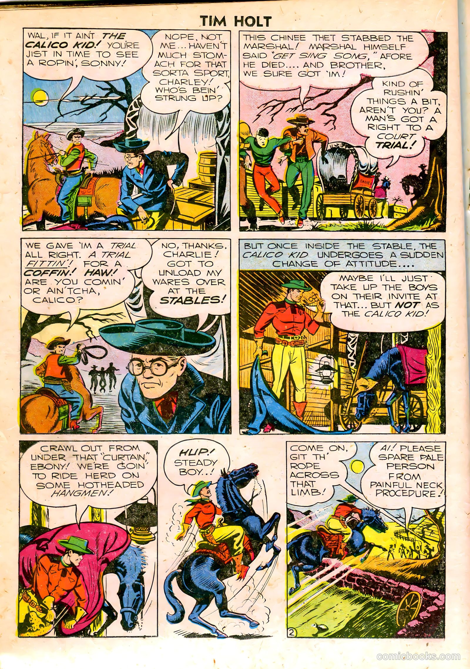 Tim Holt #6 — page 18 of 36