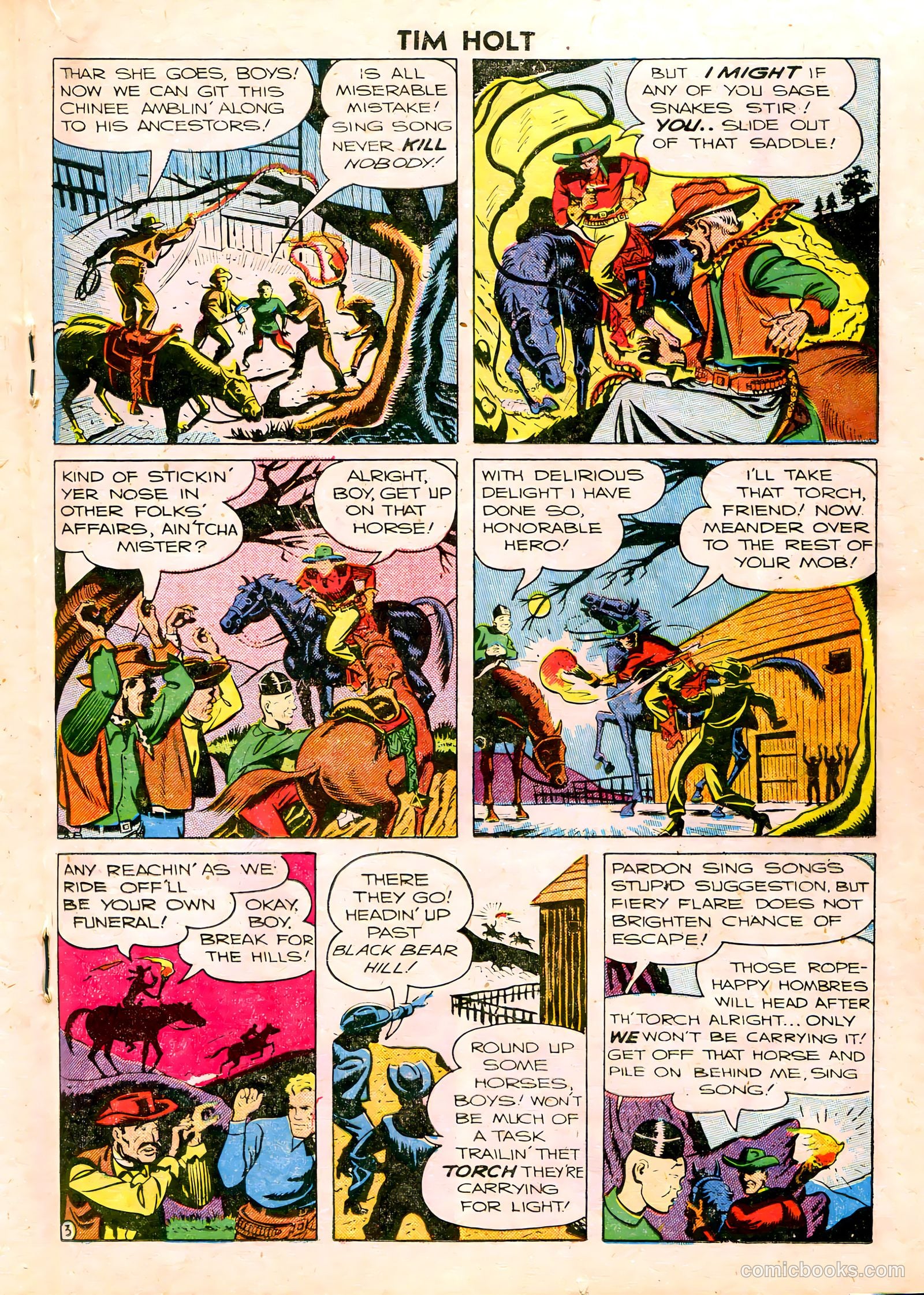 Tim Holt #6 — page 19 of 36