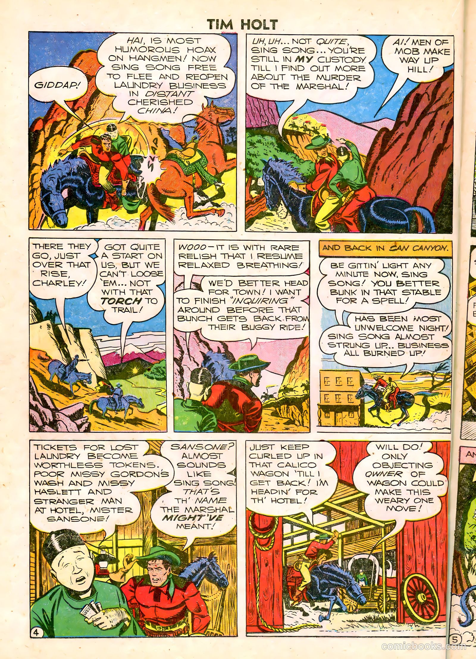 Tim Holt #6 — page 20 of 36