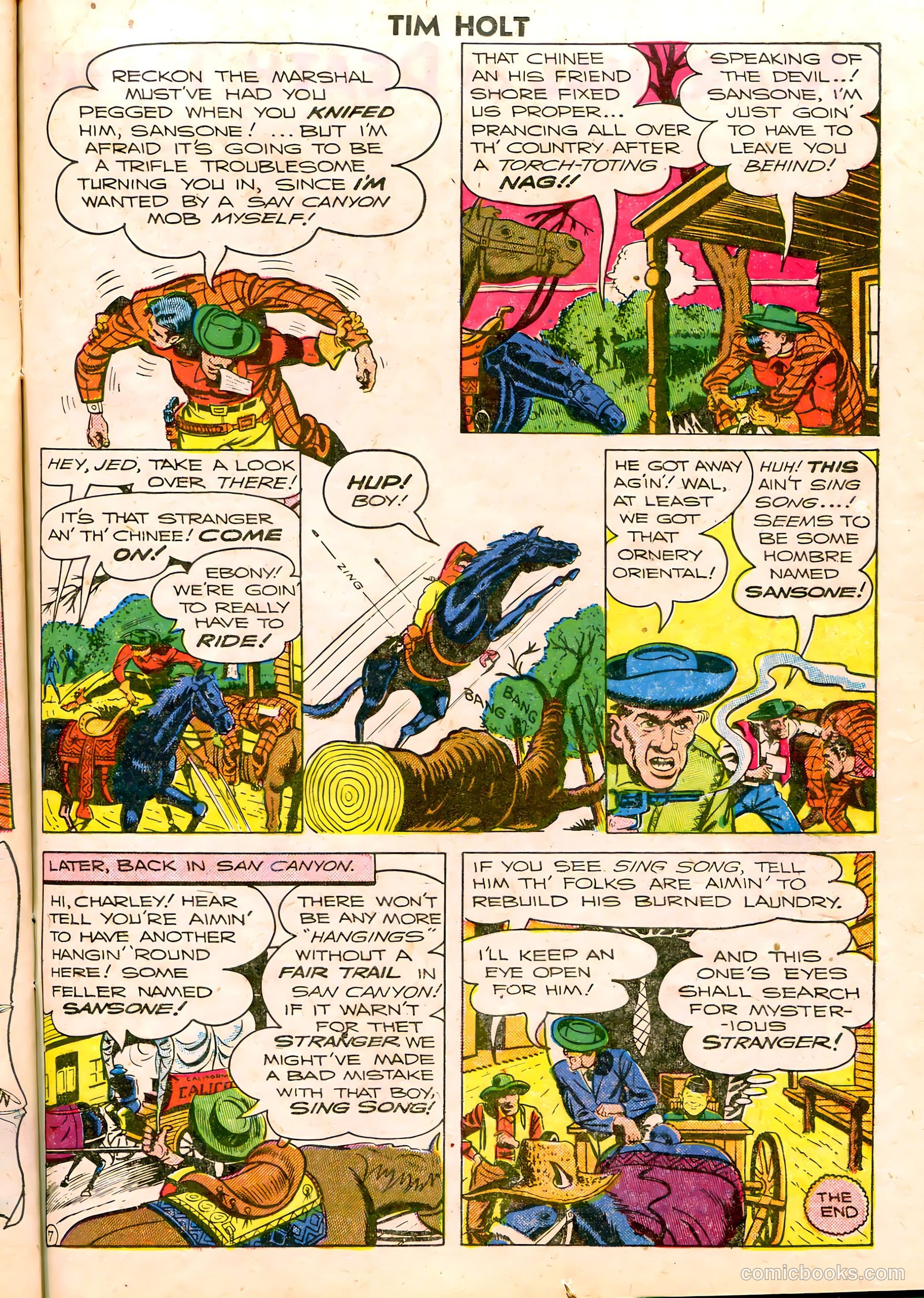 Tim Holt #6 — page 23 of 36