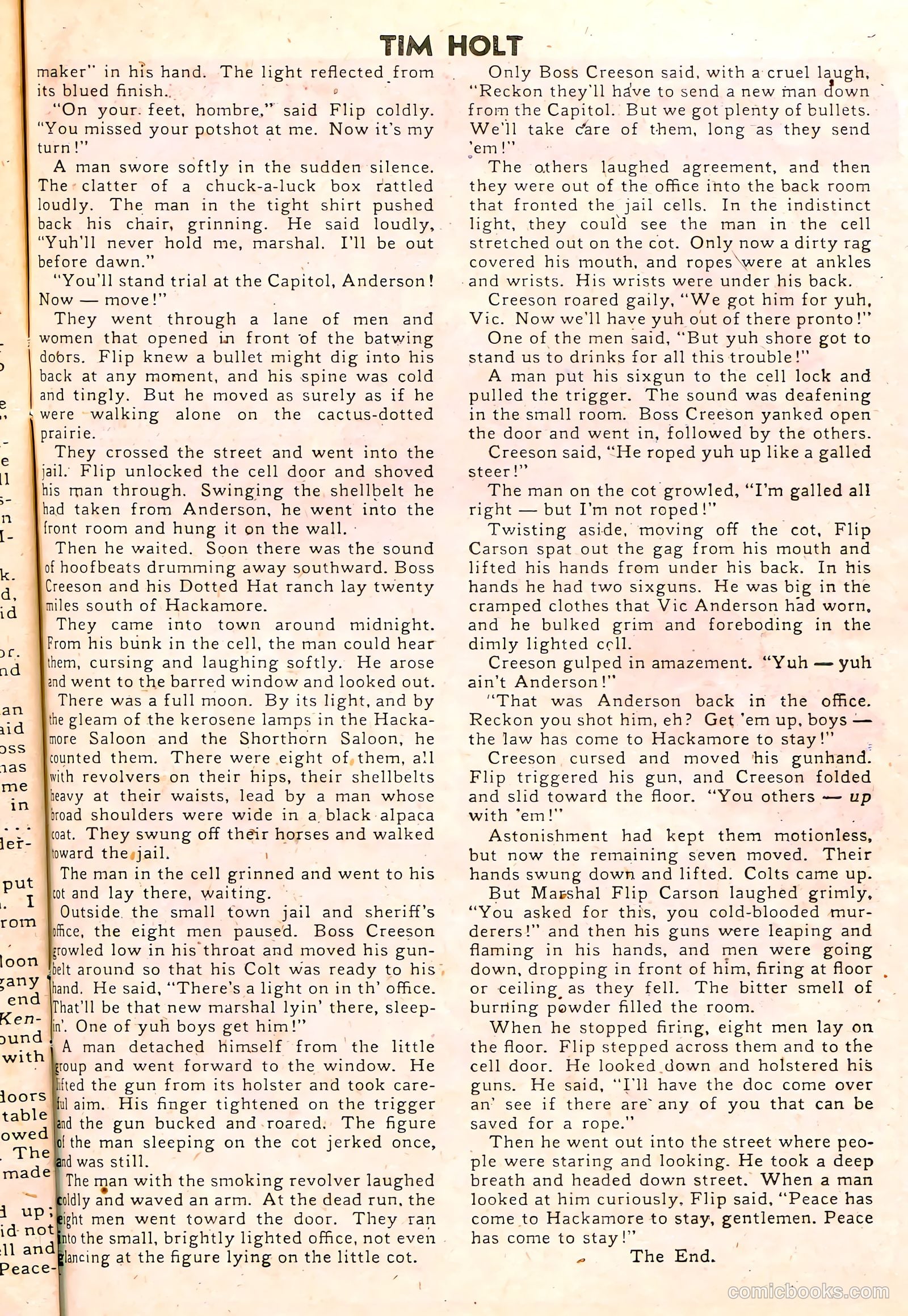 Tim Holt #6 — page 25 of 36