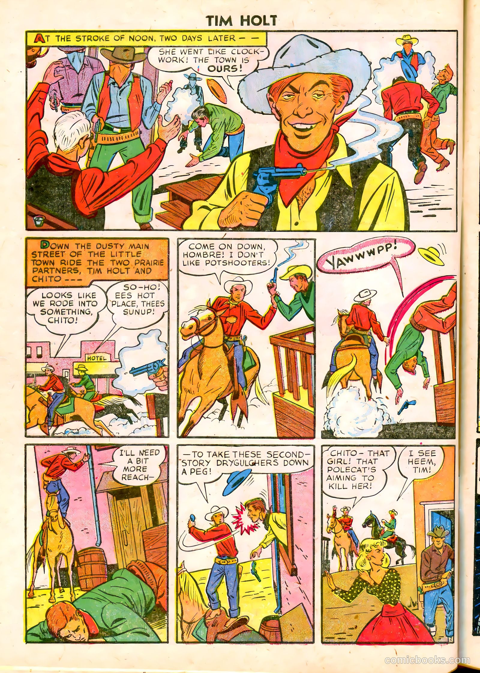 Tim Holt #6 — page 28 of 36