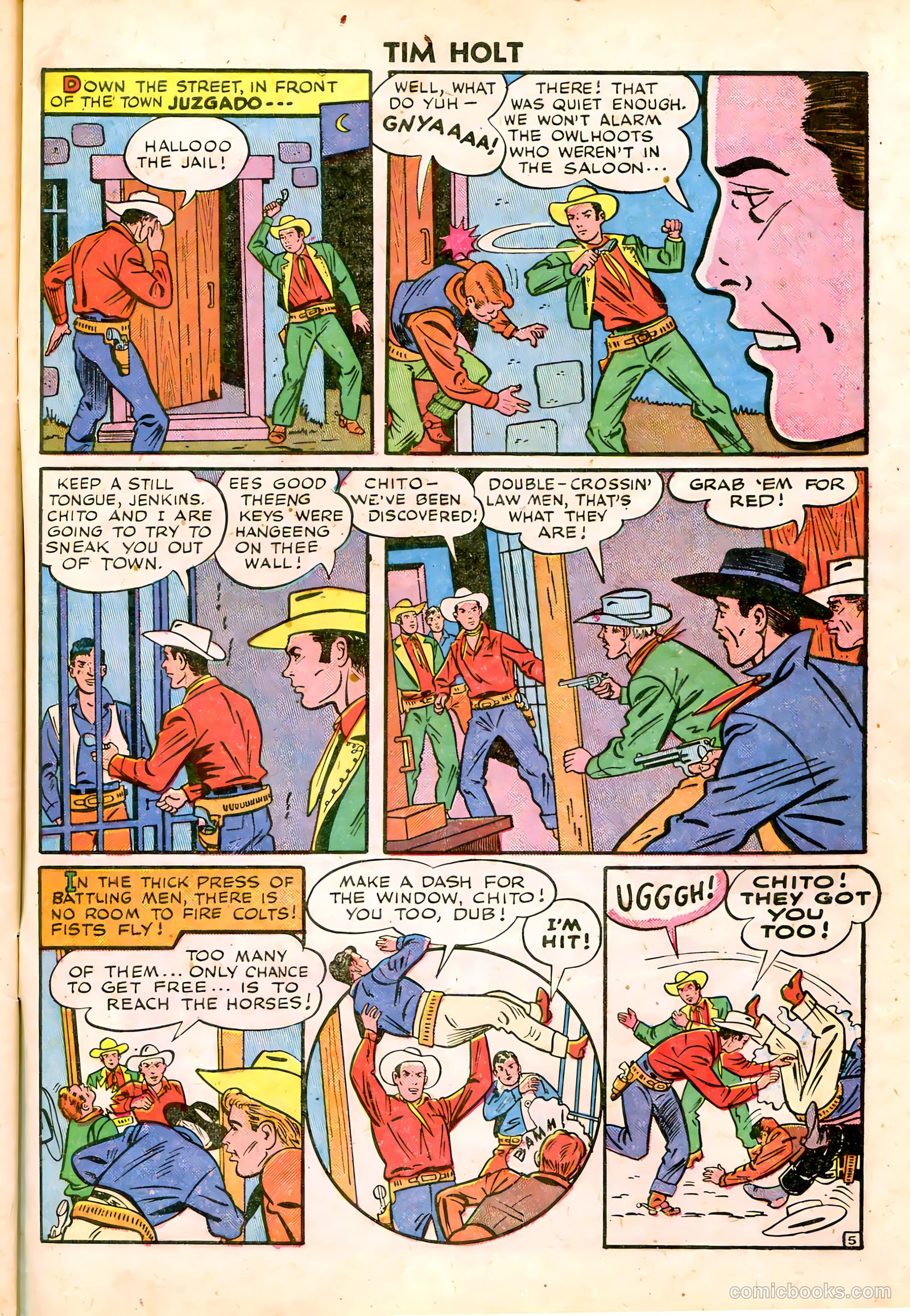 Tim Holt #6 — page 31 of 36