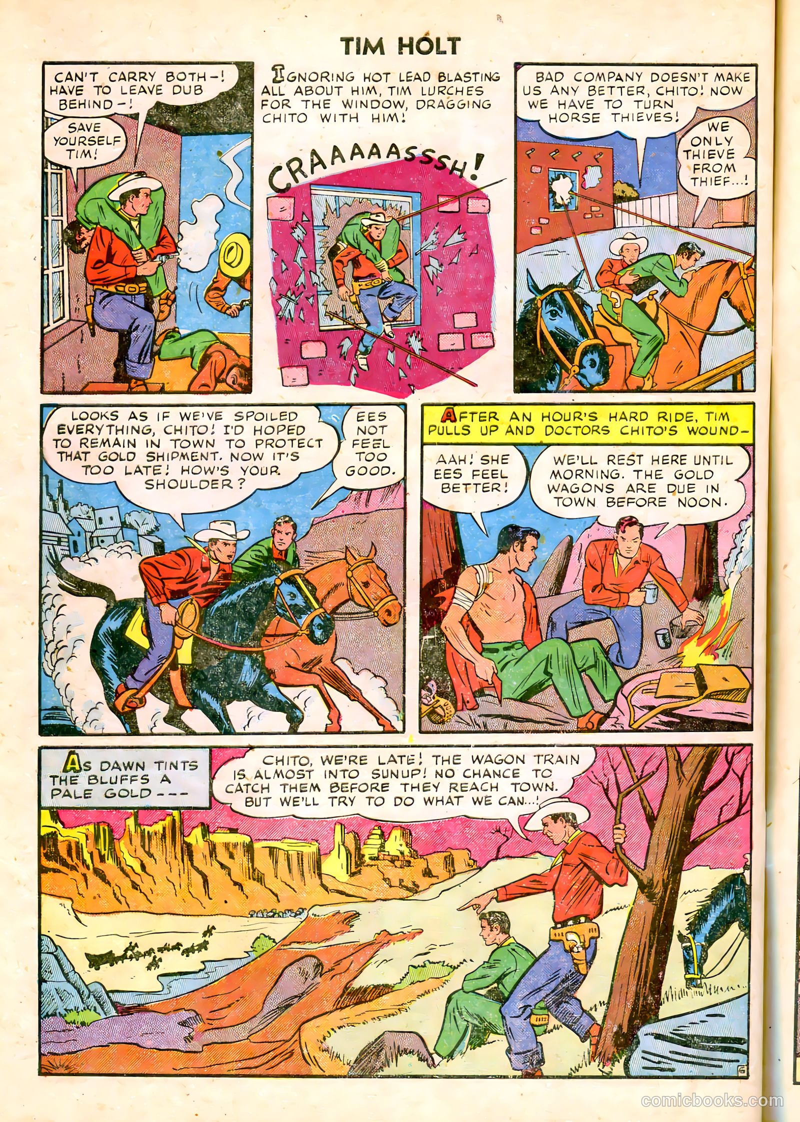 Tim Holt #6 — page 32 of 36
