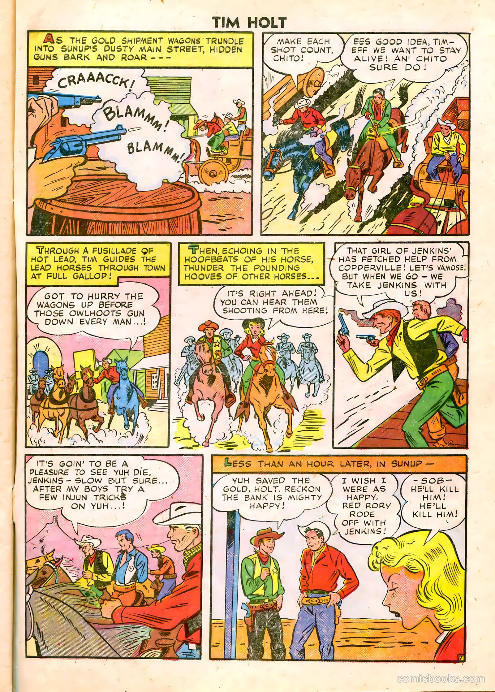 Tim Holt #6 — page 33 of 36