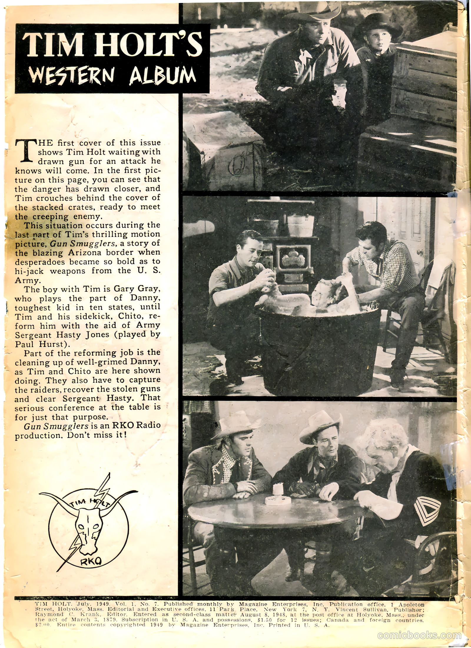 Tim Holt #7 — page 2 of 36