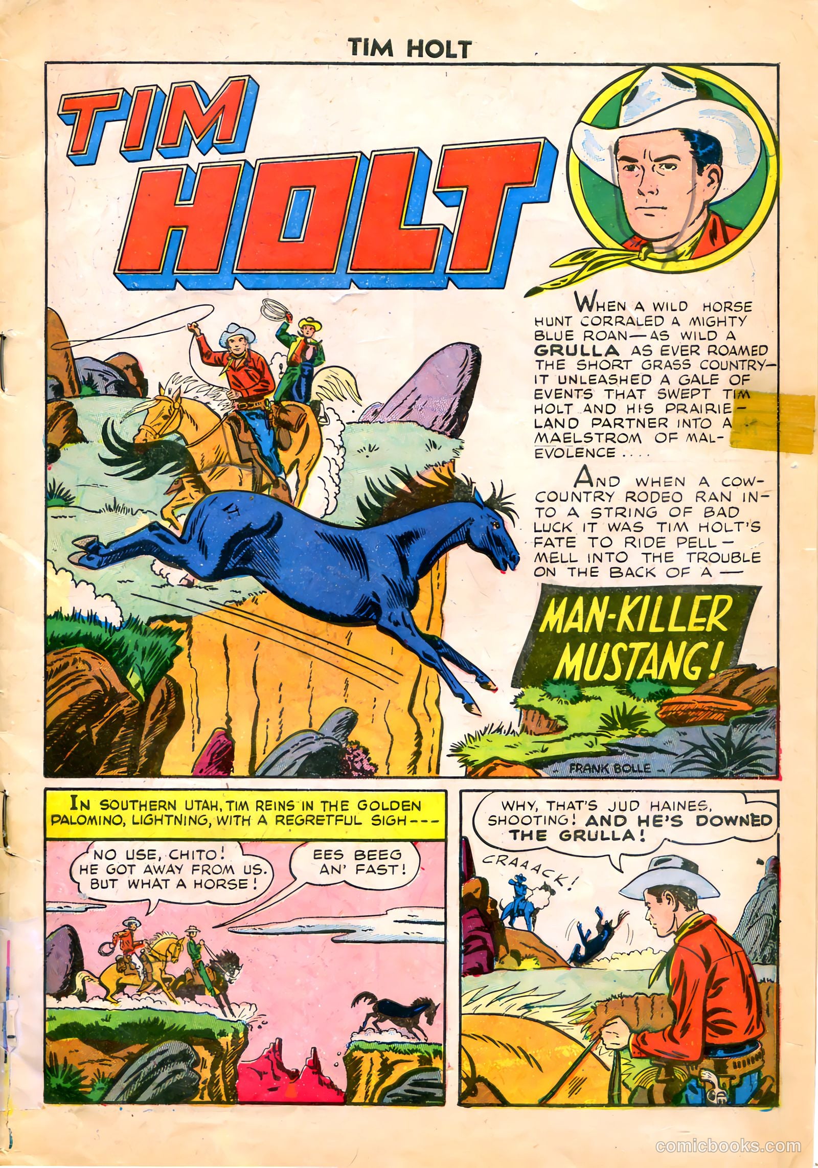 Tim Holt #7 — page 3 of 36