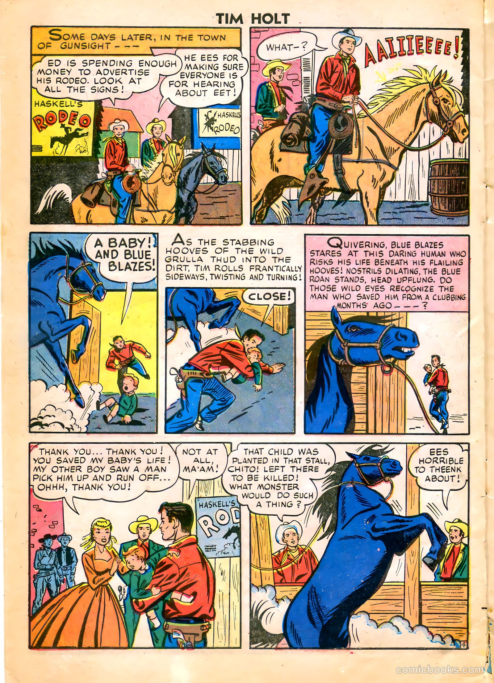Tim Holt #7 — page 6 of 36