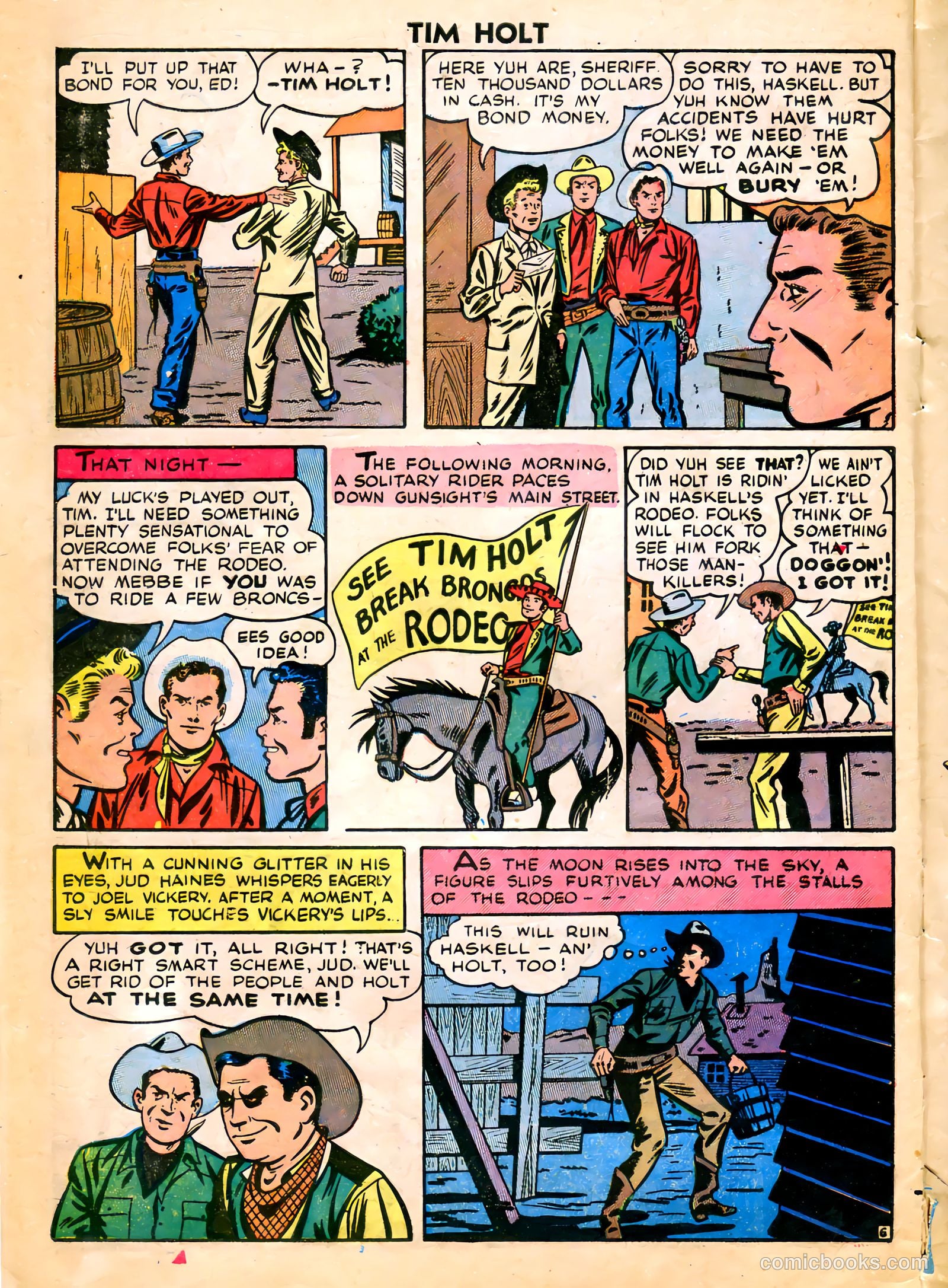 Tim Holt #7 — page 8 of 36