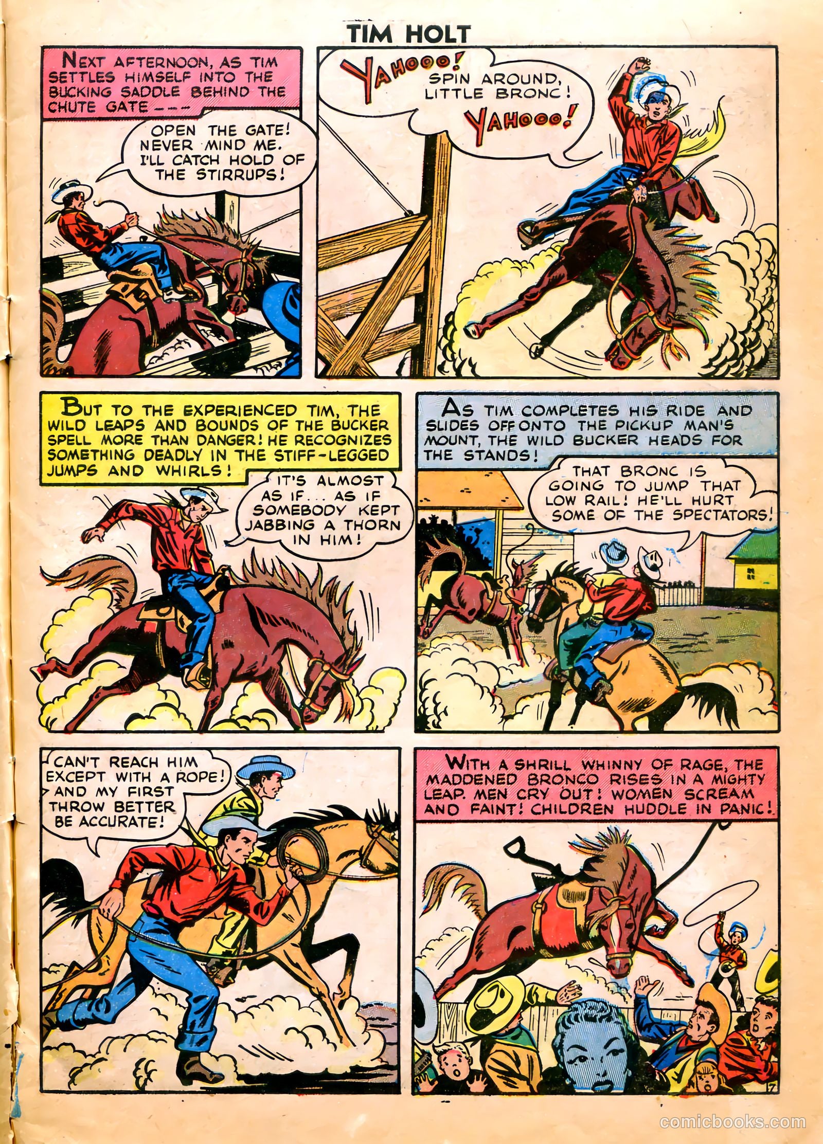 Tim Holt #7 — page 9 of 36