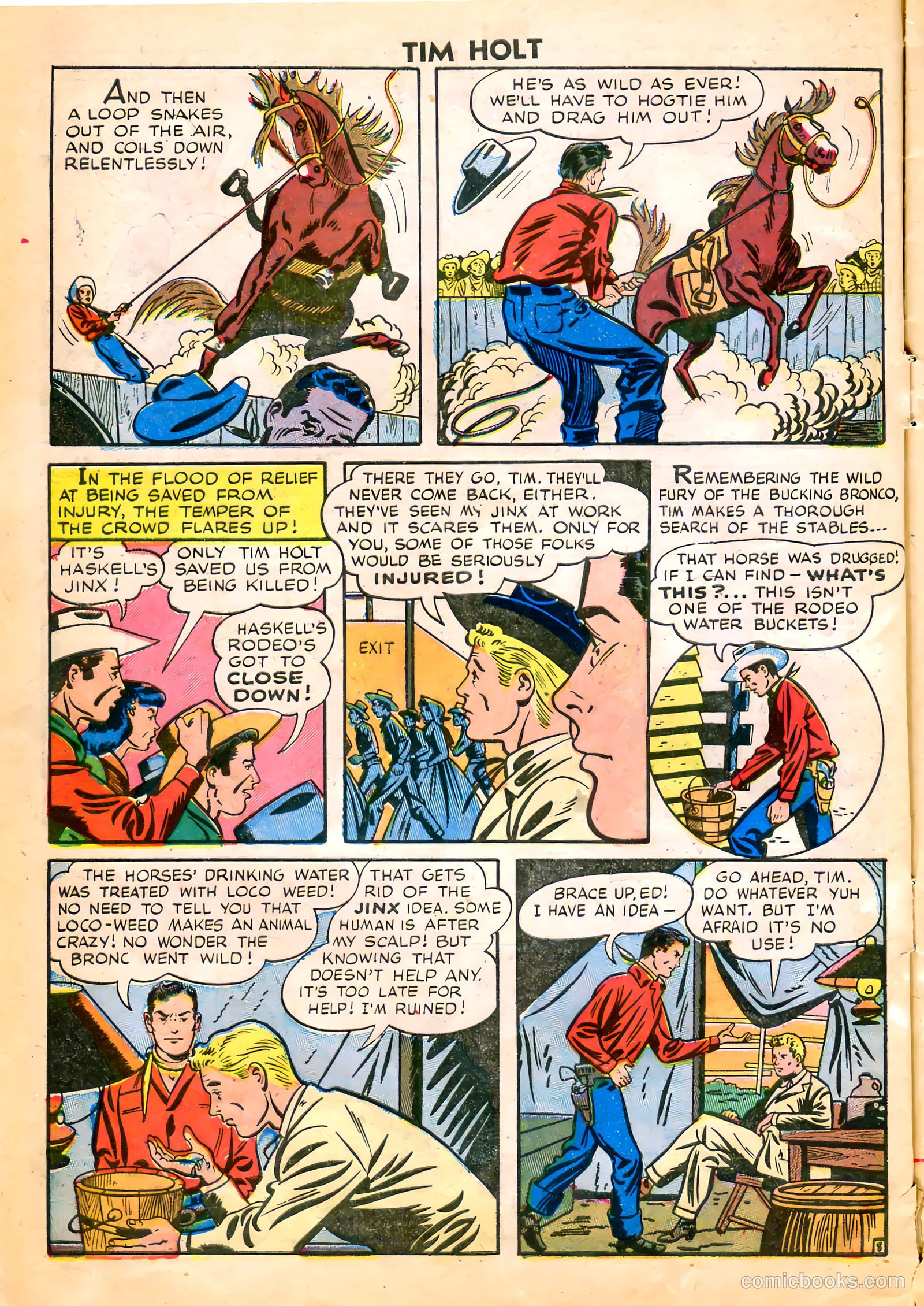 Tim Holt #7 — page 10 of 36