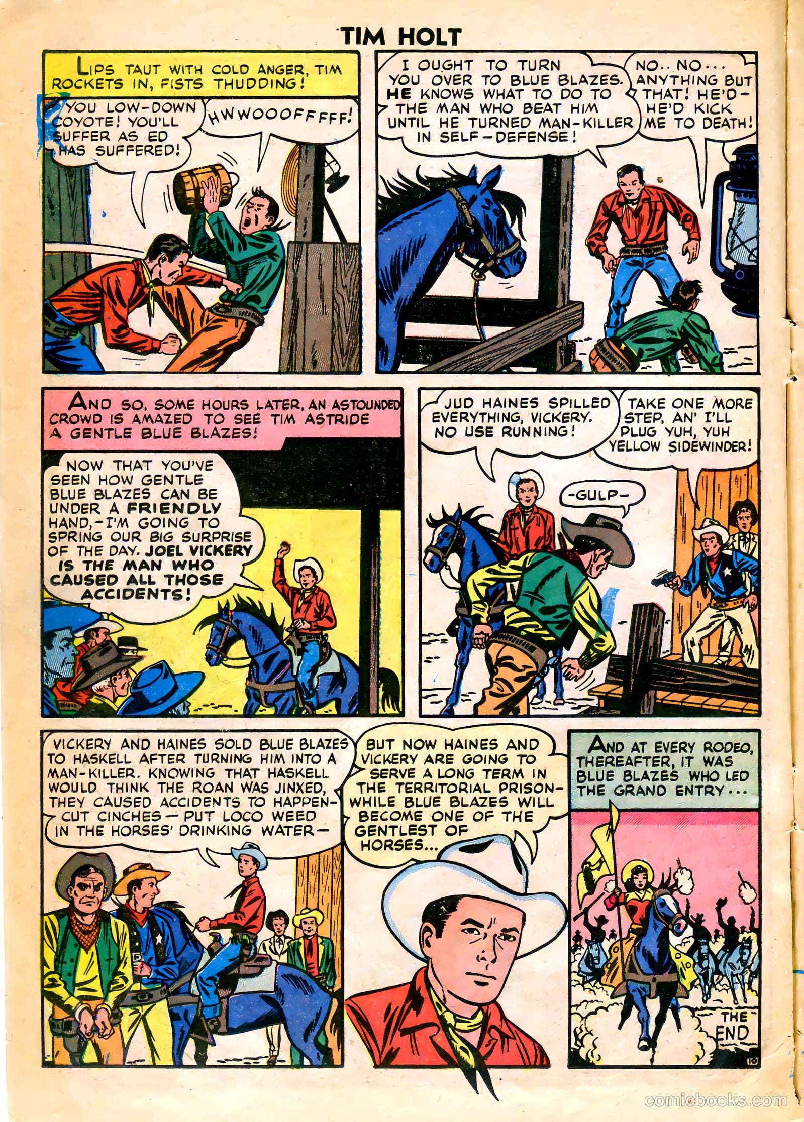 Tim Holt #7 — page 12 of 36