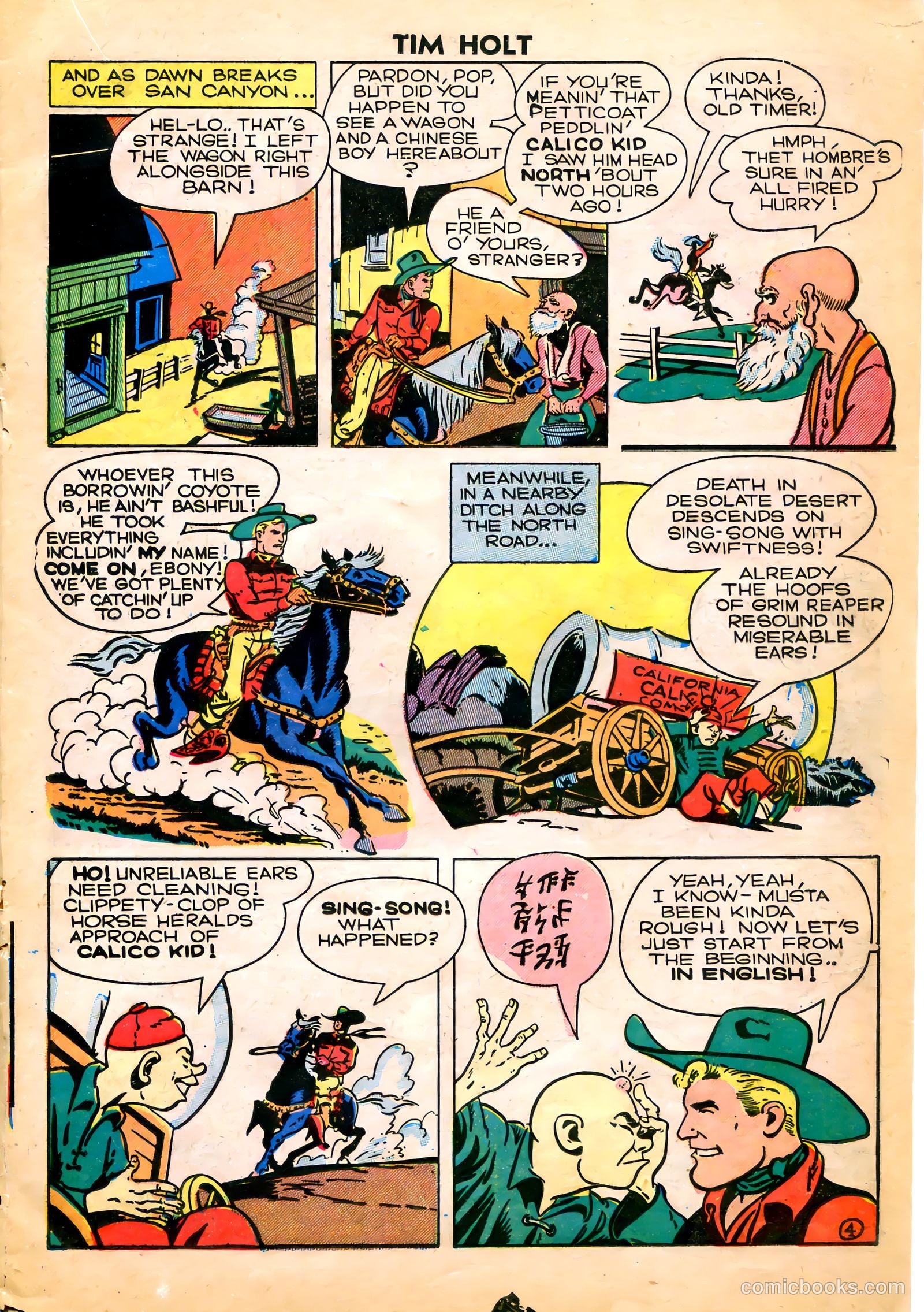 Tim Holt #7 — page 17 of 36