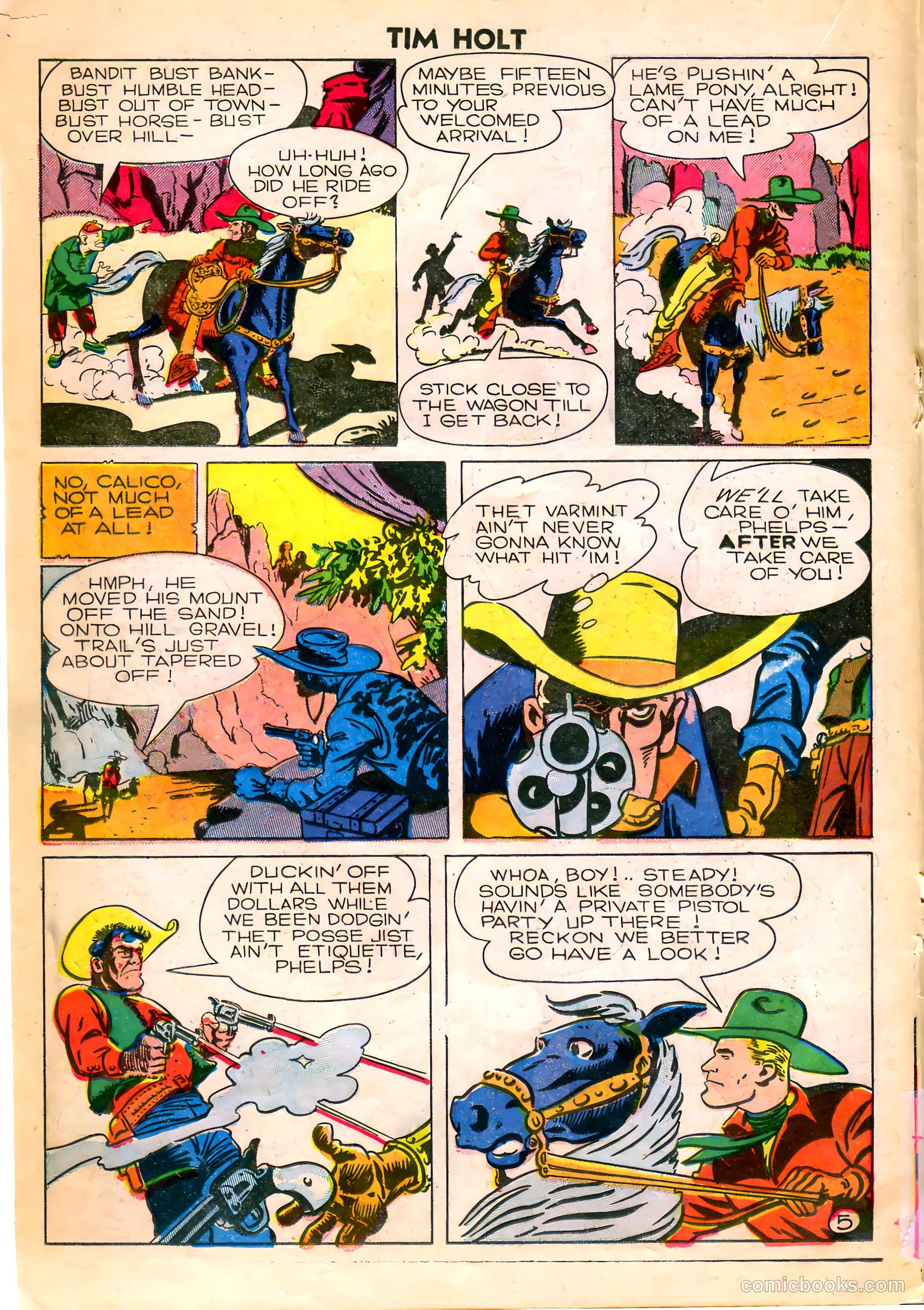 Tim Holt #7 — page 18 of 36