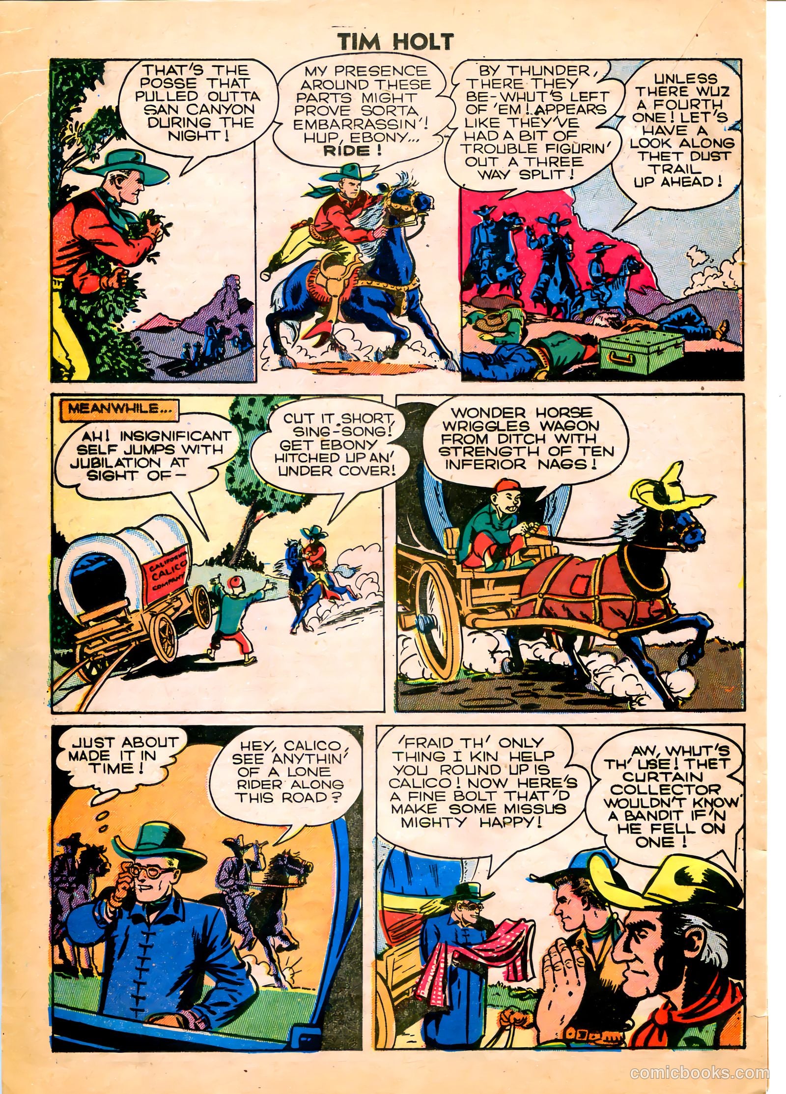 Tim Holt #7 — page 20 of 36