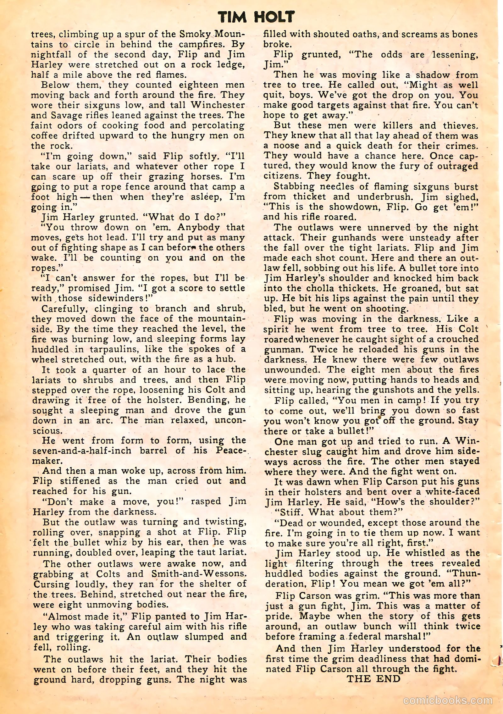 Tim Holt #7 — page 22 of 36