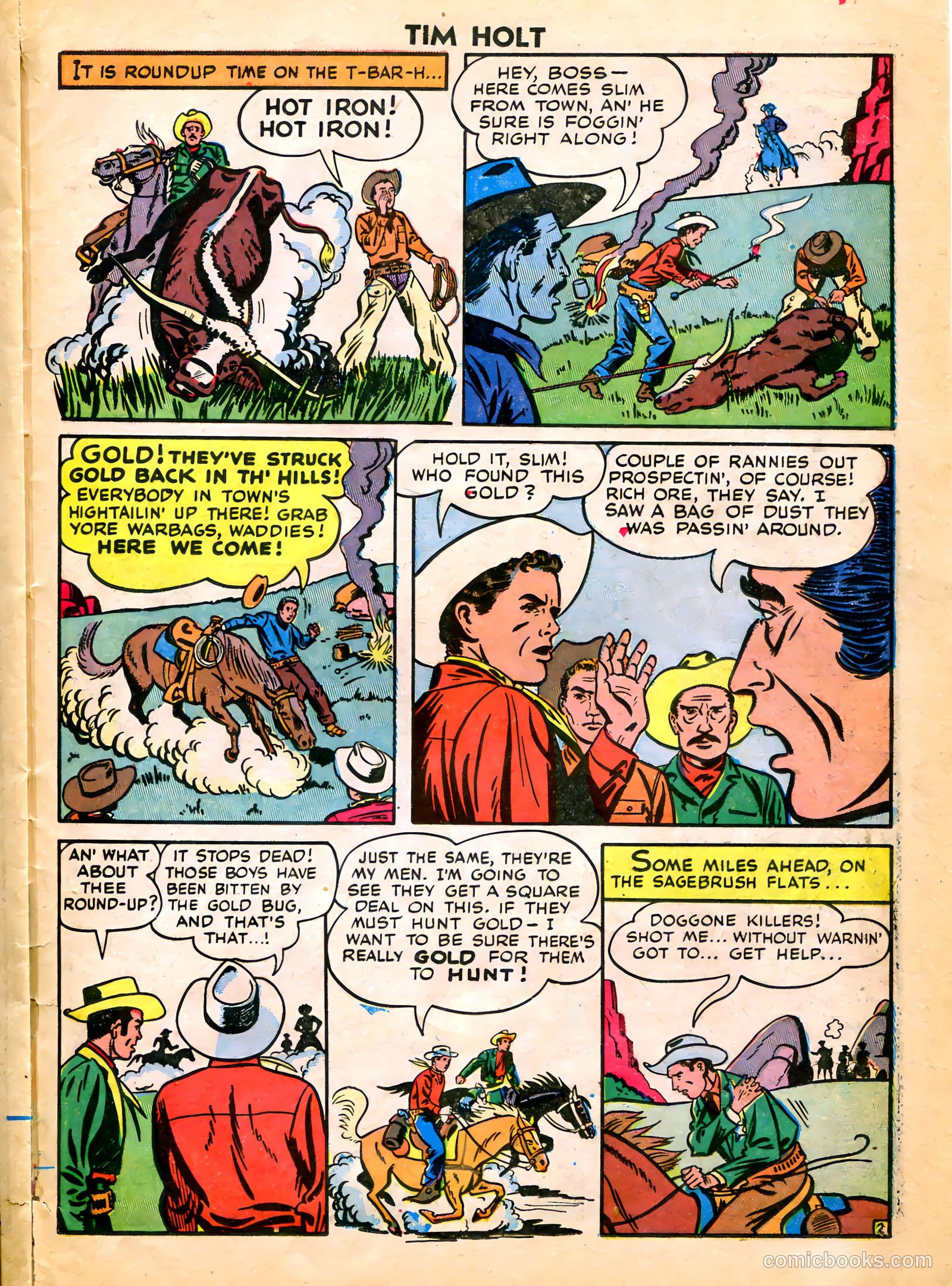 Tim Holt #7 — page 25 of 36
