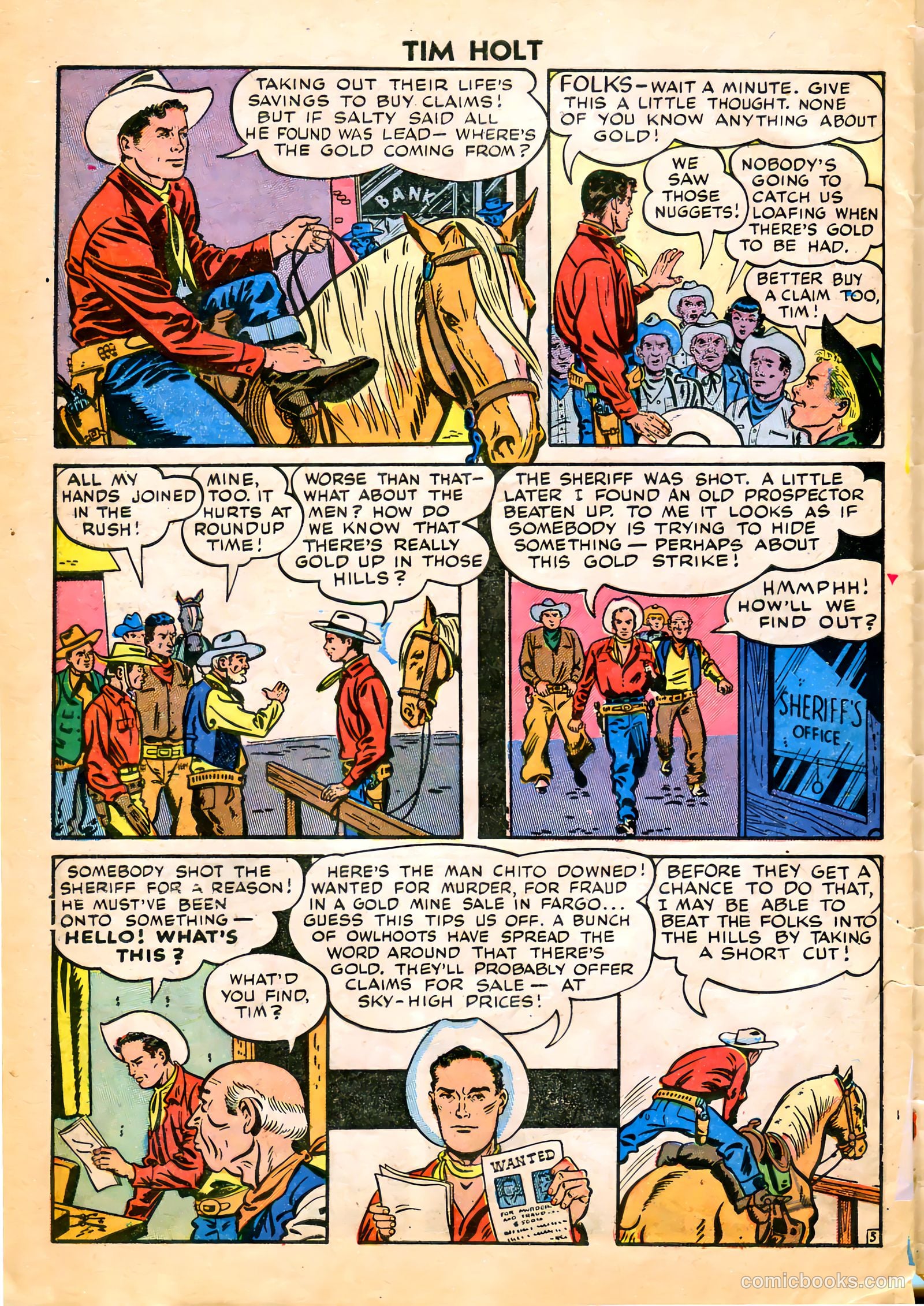 Tim Holt #7 — page 28 of 36