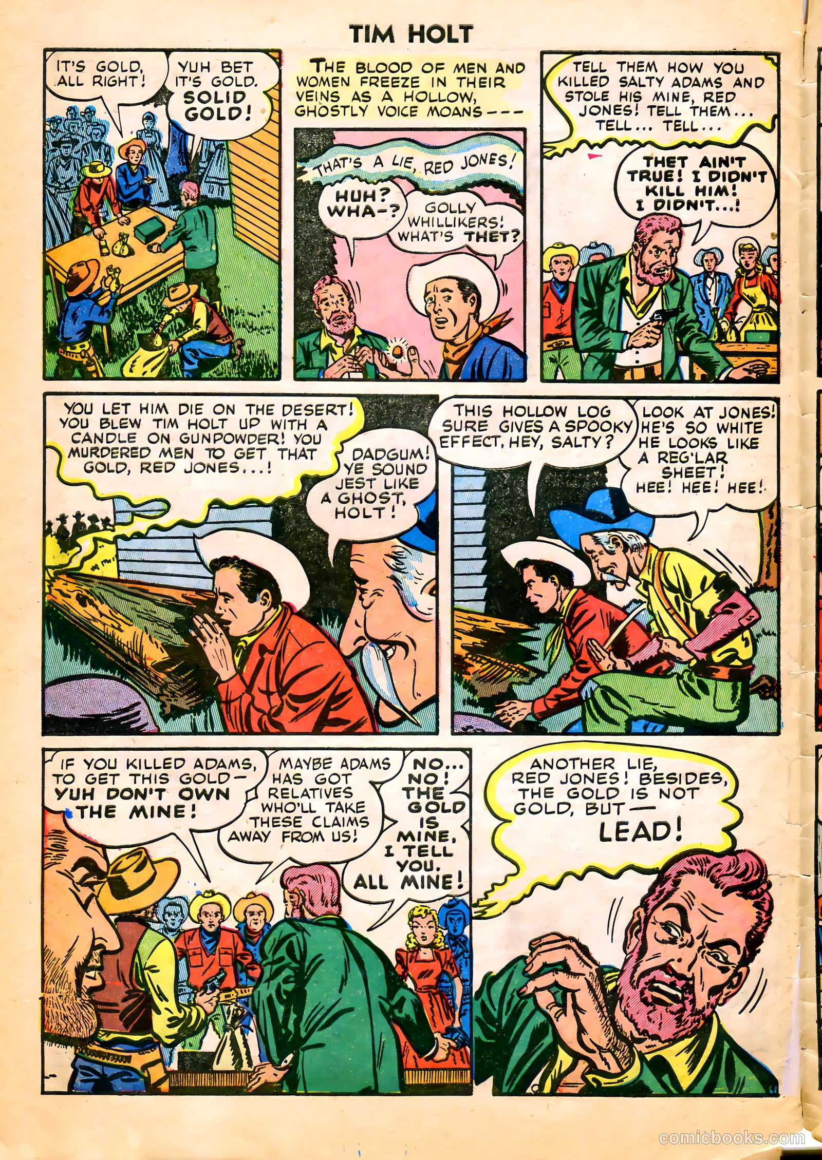 Tim Holt #7 — page 32 of 36